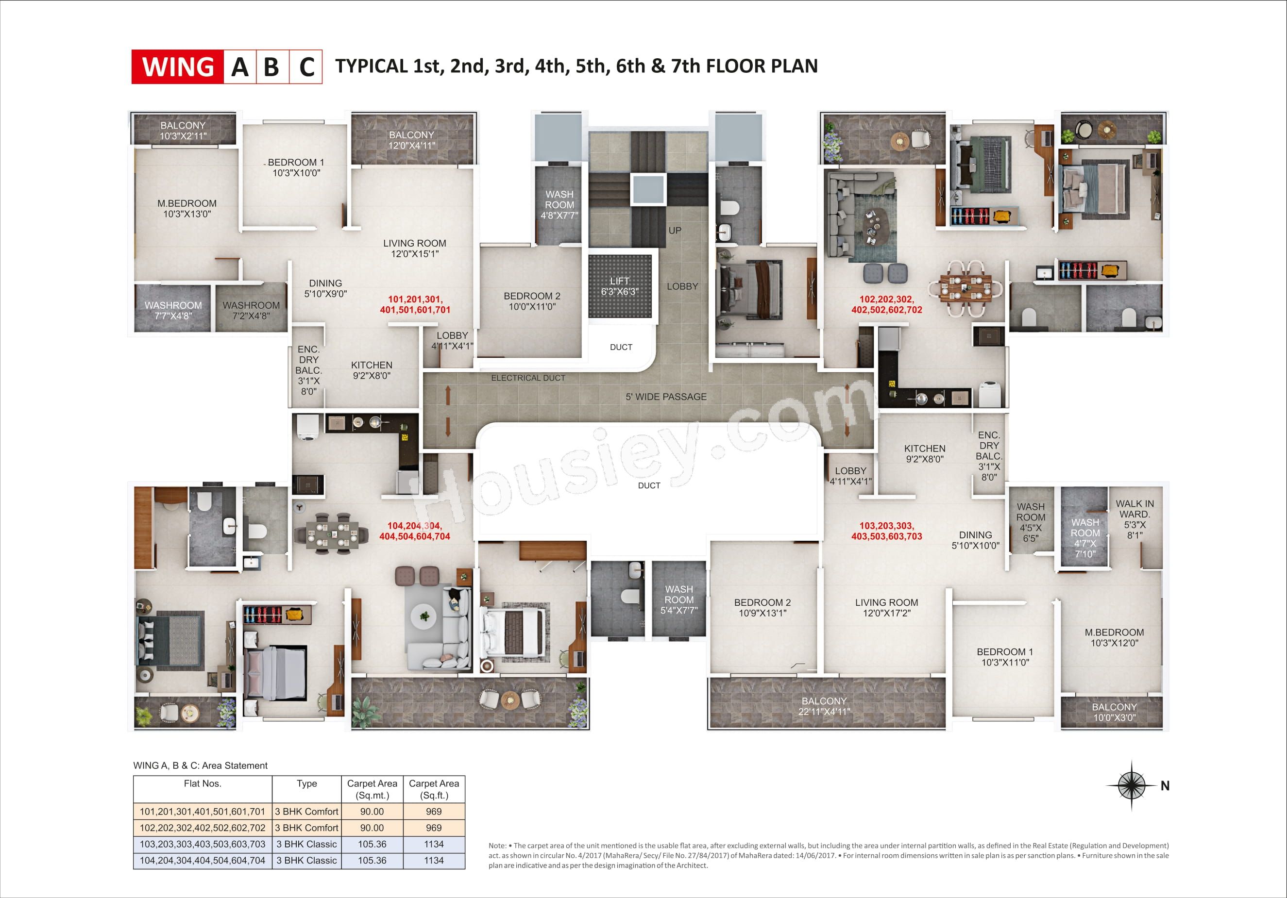 Sonigara 24 Sunshine Viva Floor Plan