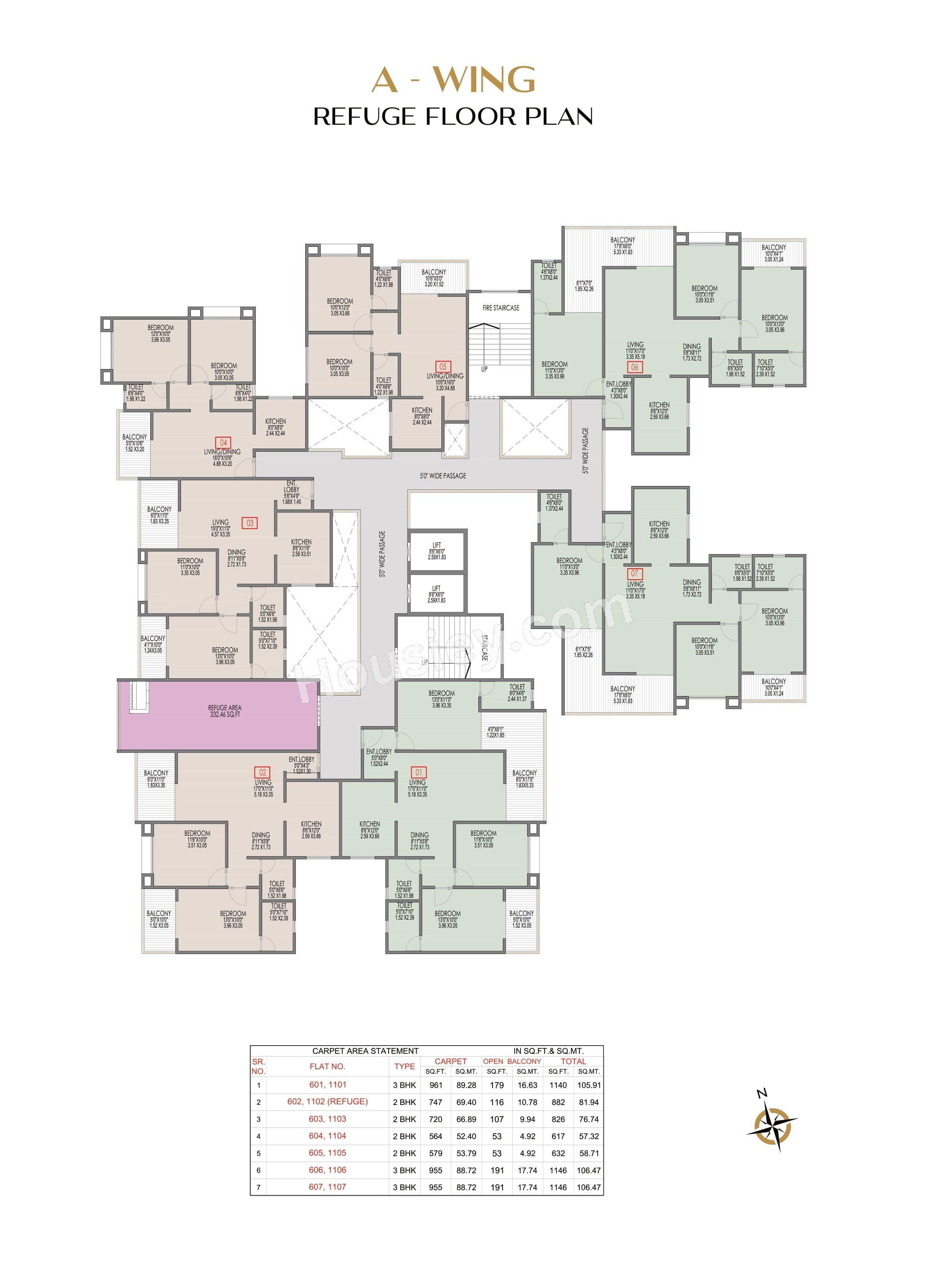 SS Sai Pleasure Floor plan 1