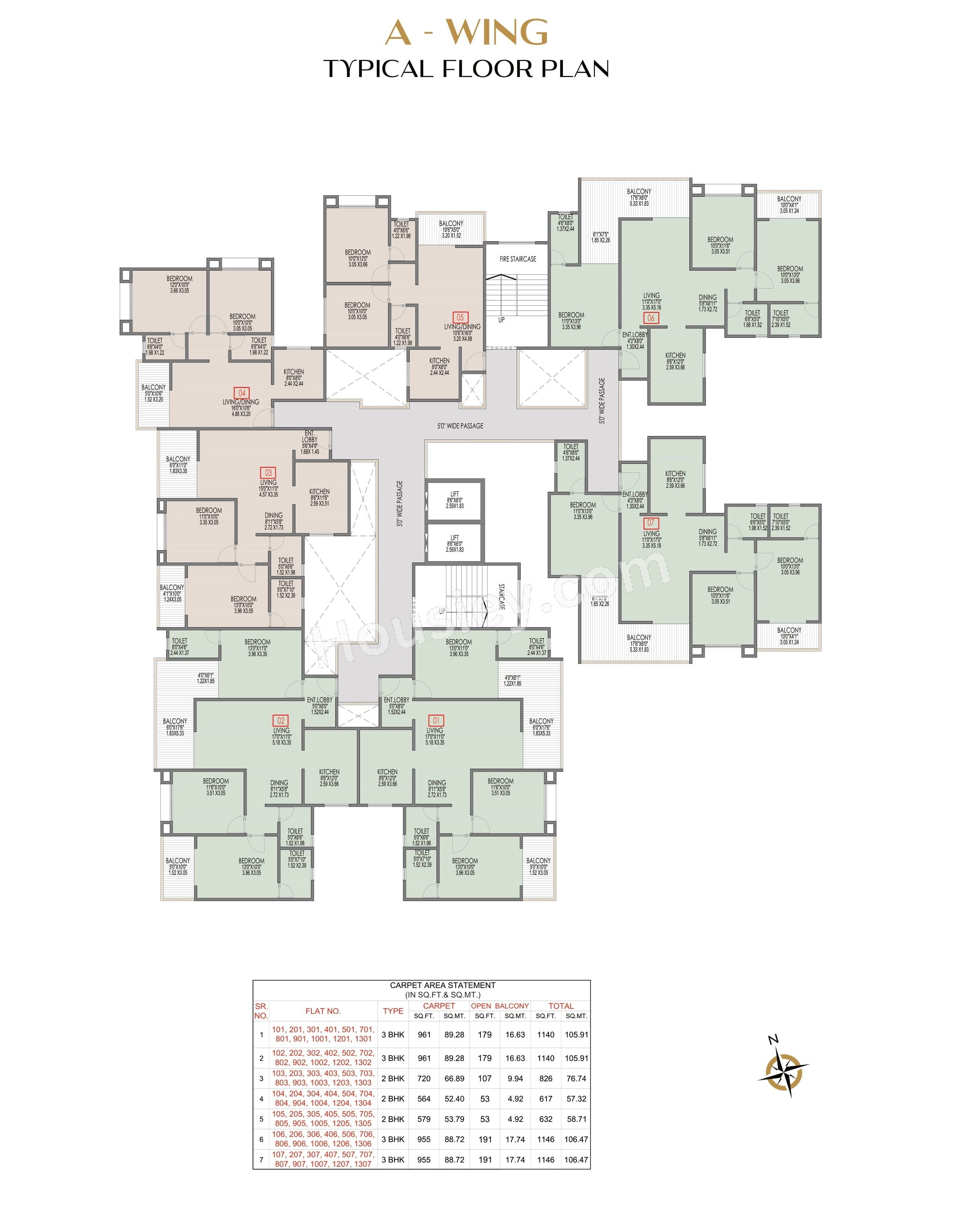 SS Sai Pleasure Floor plan 2