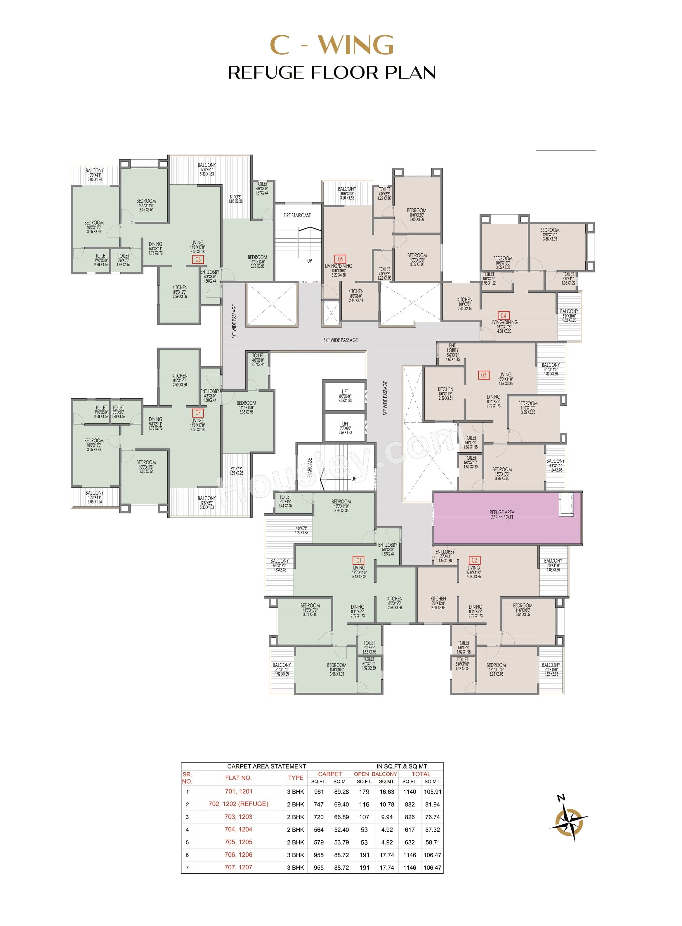 SS Sai Pleasure Floor plan 5