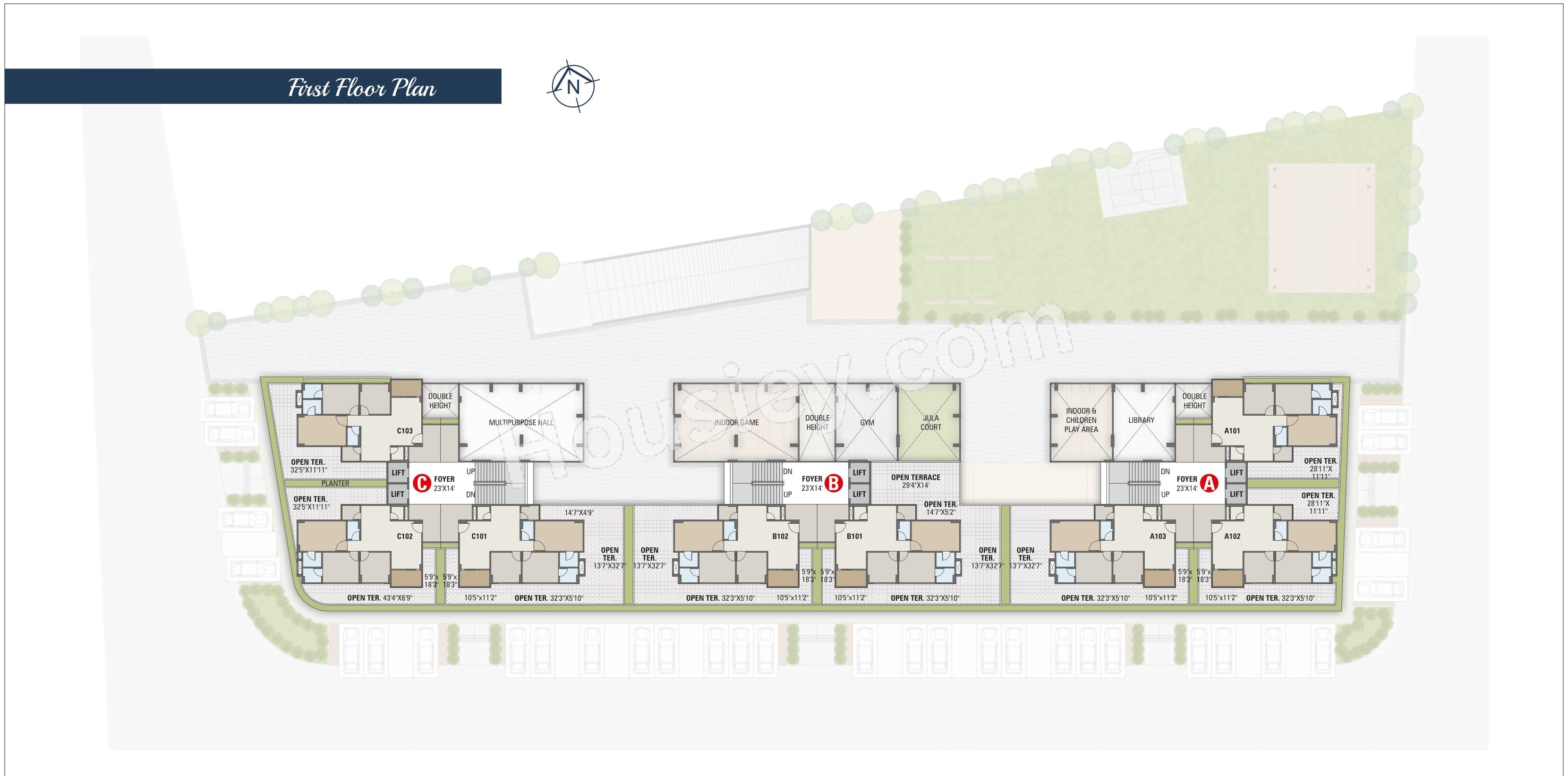 Suhaal Serenity Floor plan 1