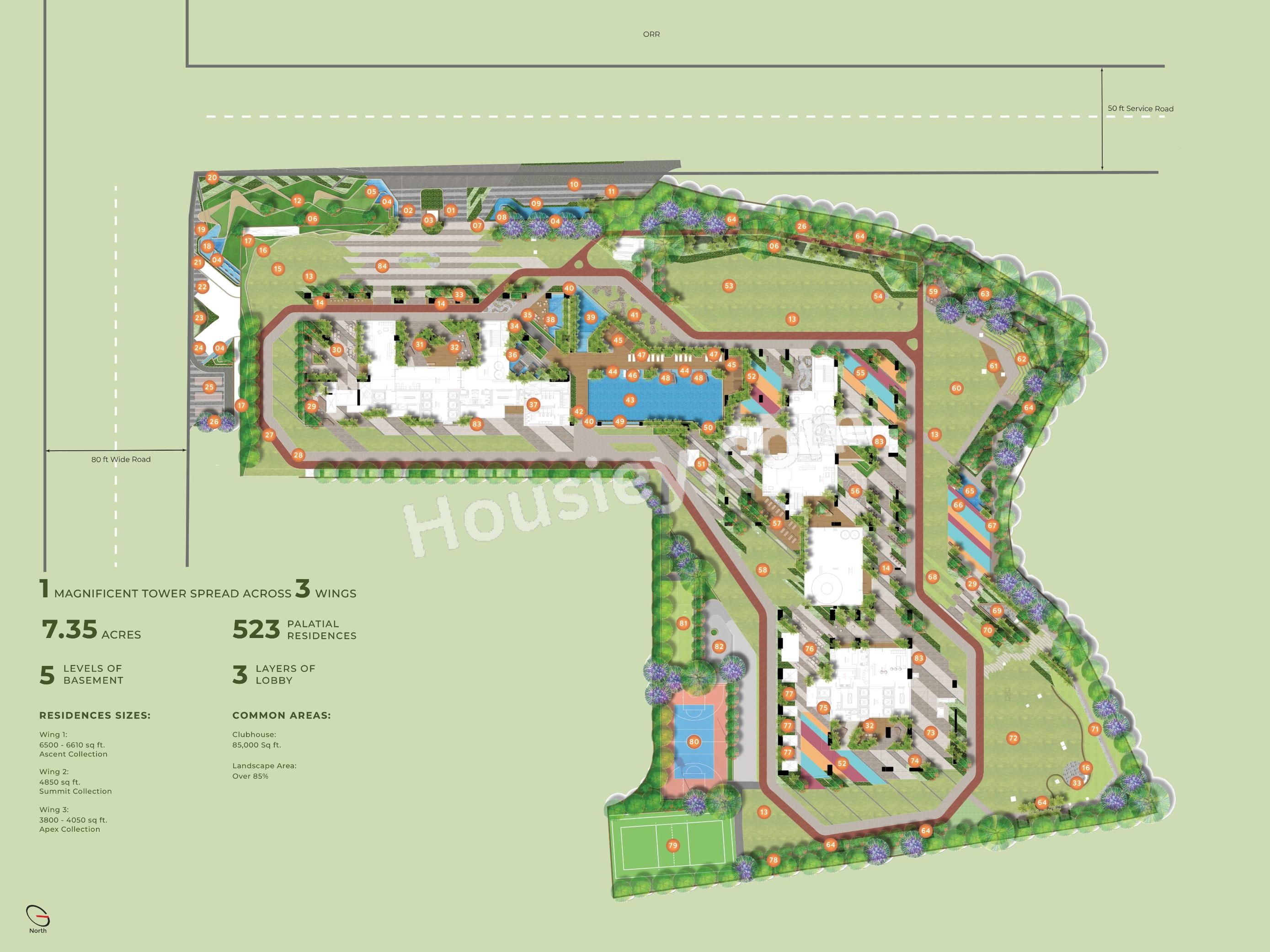 Sumadhura Palais Royale Floor plan 2