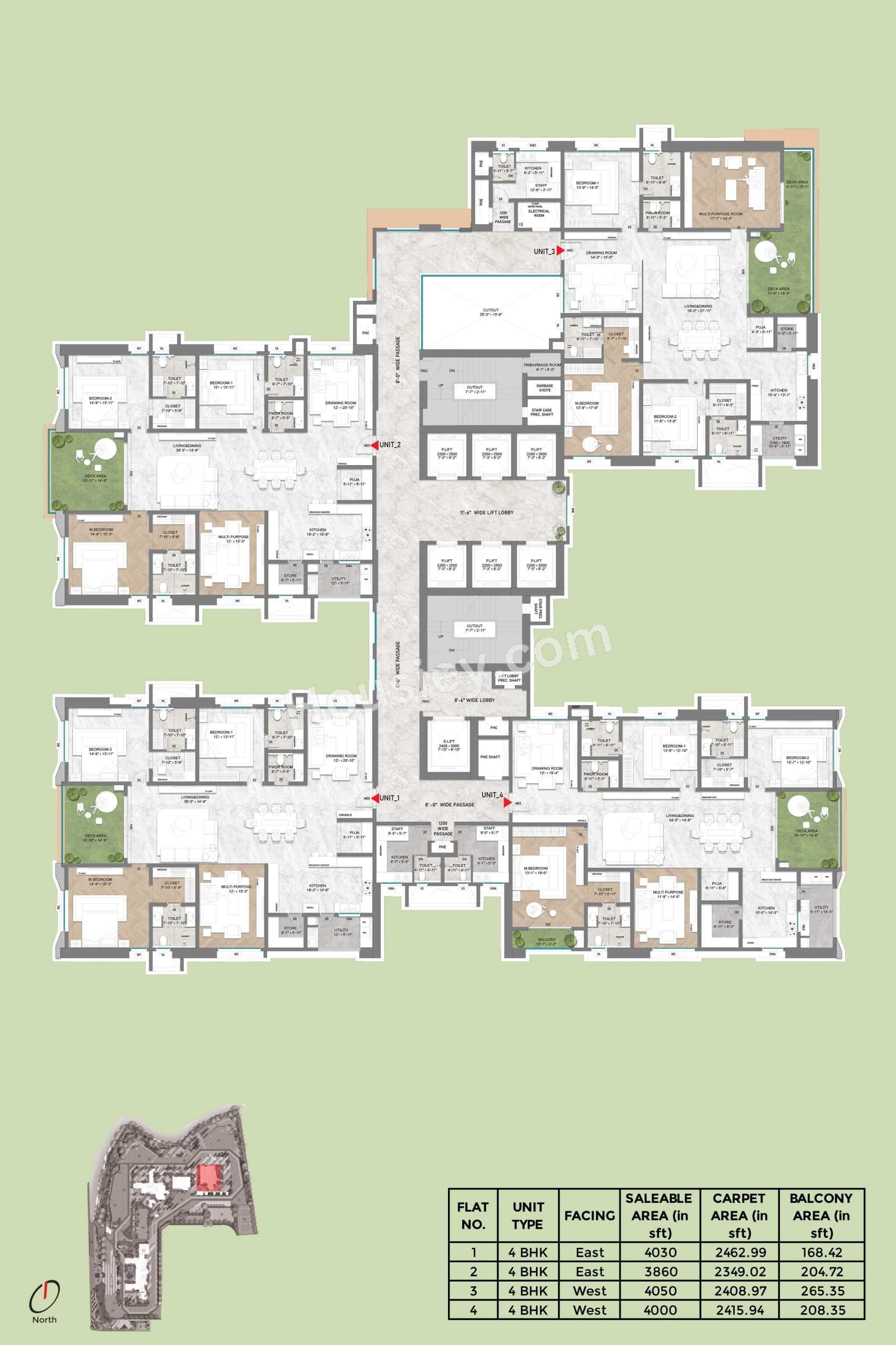 Sumadhura Palais Royale Floor plan 6