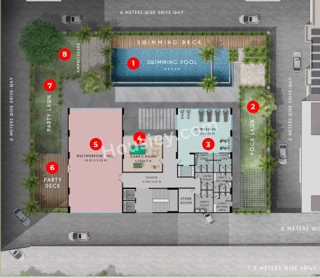 Sunraj Solitaire Floor plan 3