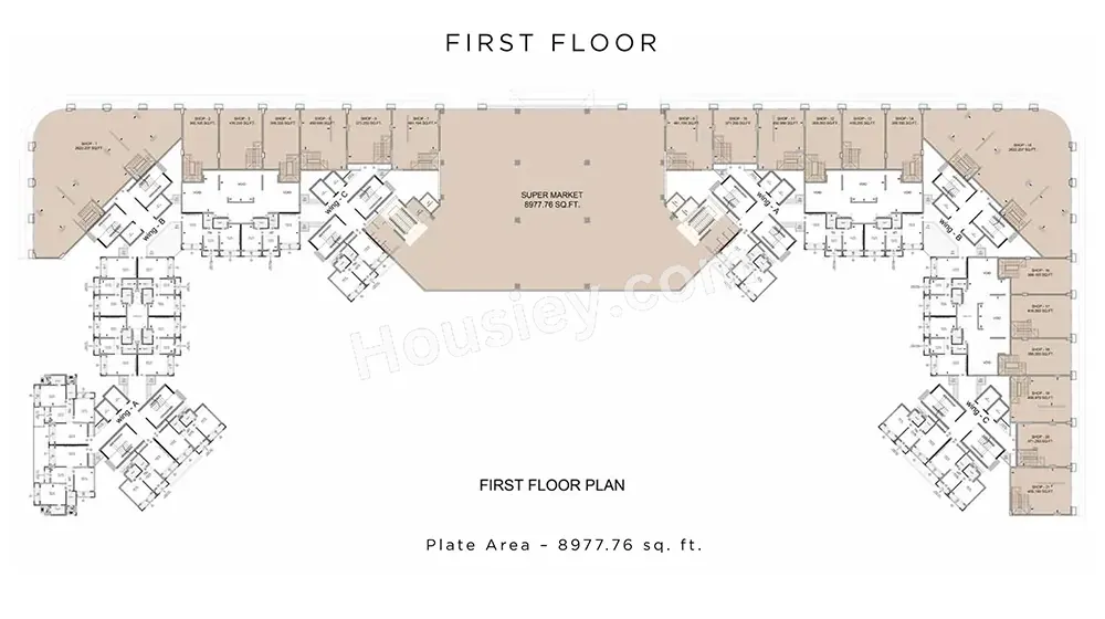 Sunteck West World Floor Plan