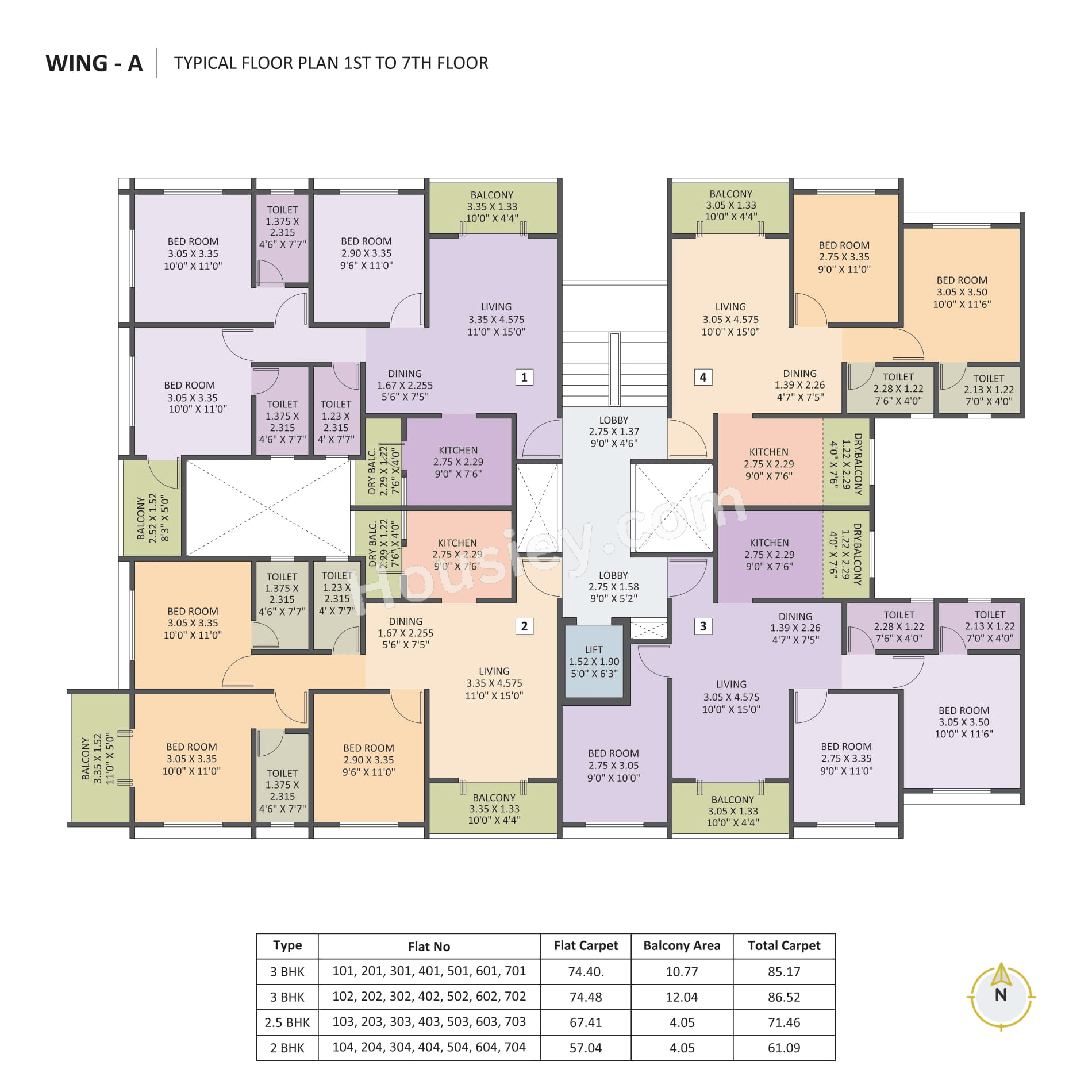 Surbhi Samrudhi Floor plan 1