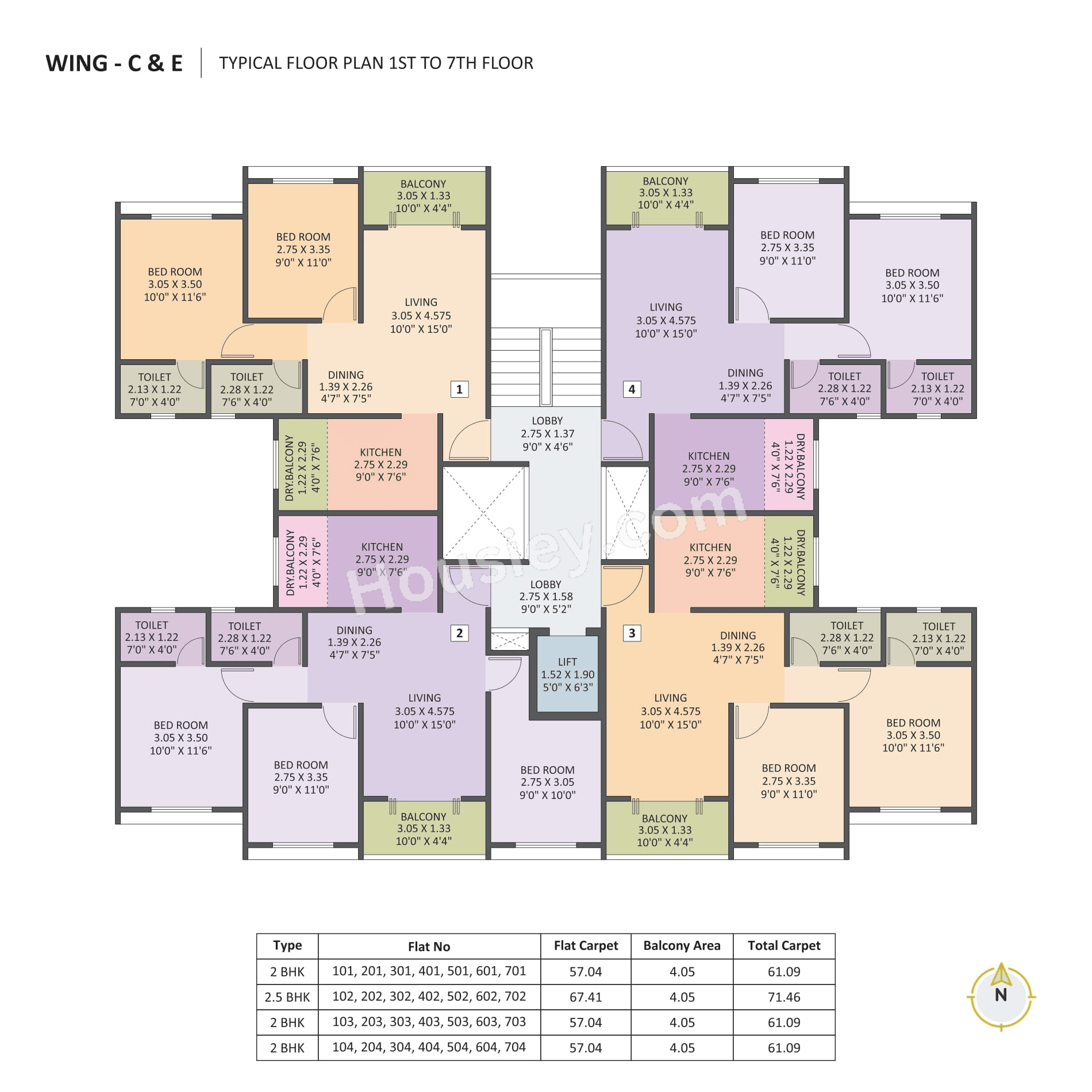 Surbhi Samrudhi Floor plan 3