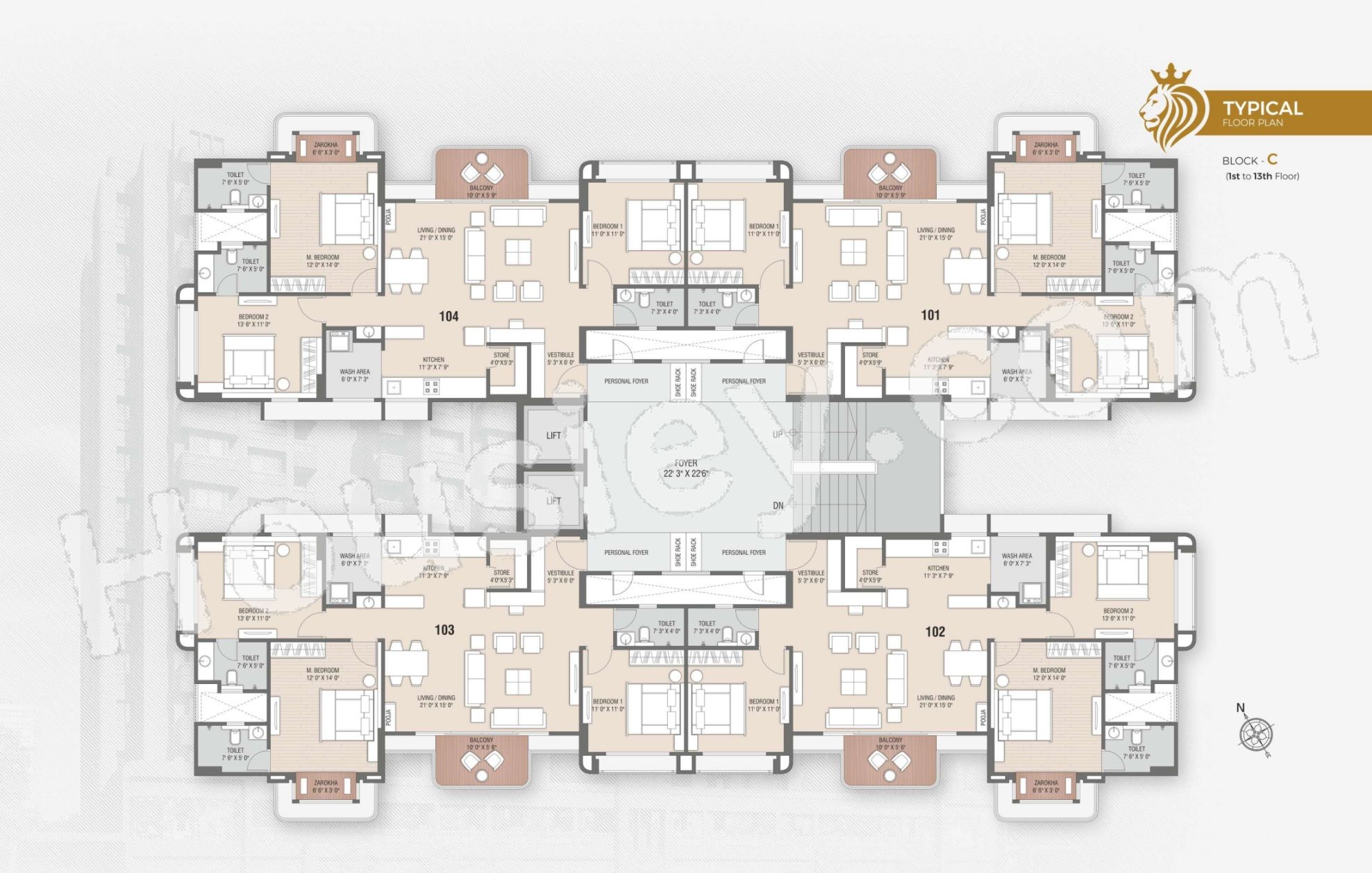 Swarnim Sentossa Floor plan 3