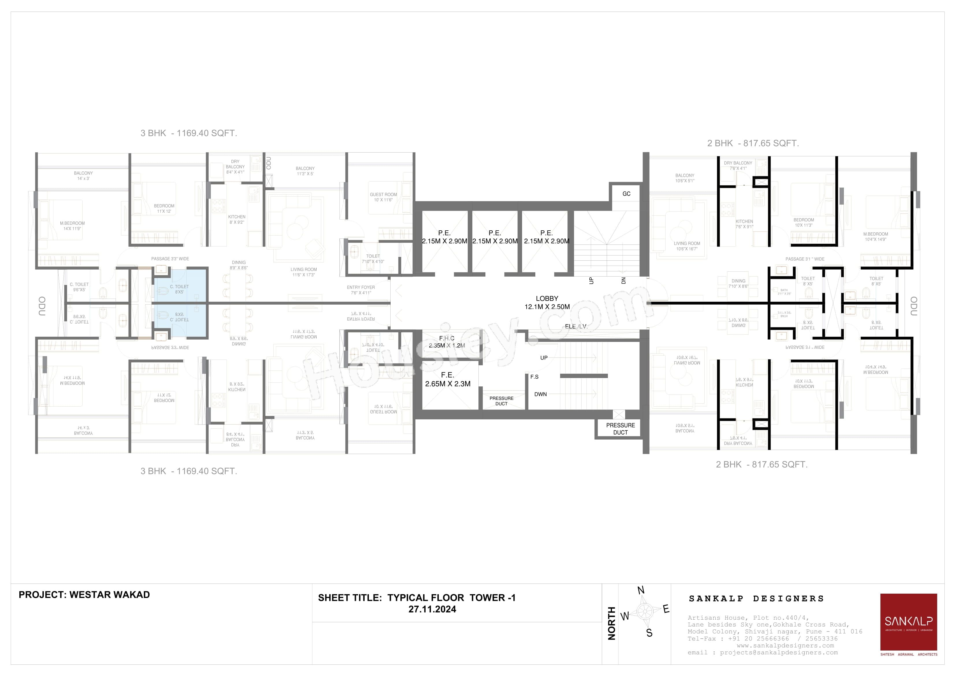 Talreja Sky Sanctum Floor Plan