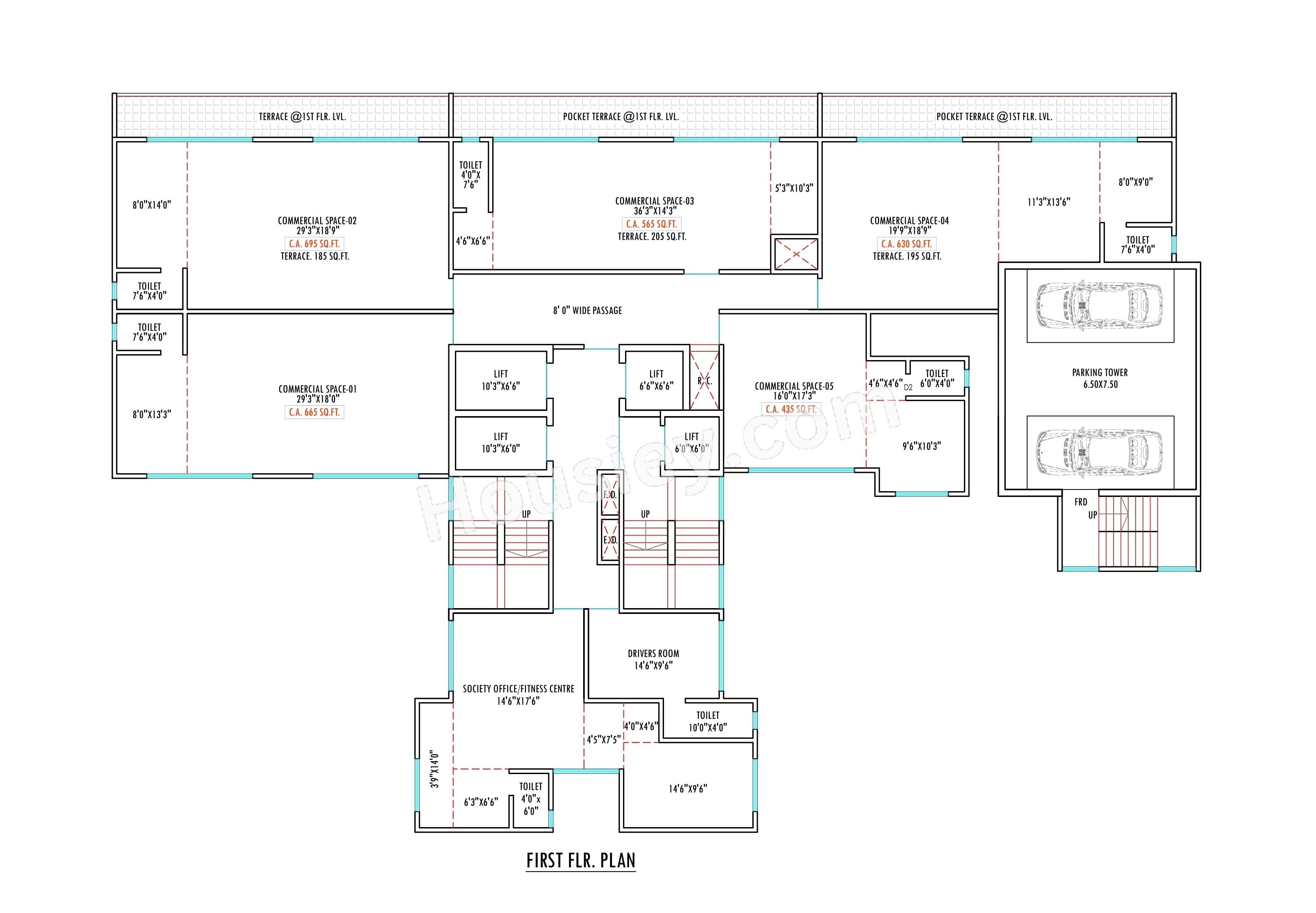 Tania Skyline Floor plan 1