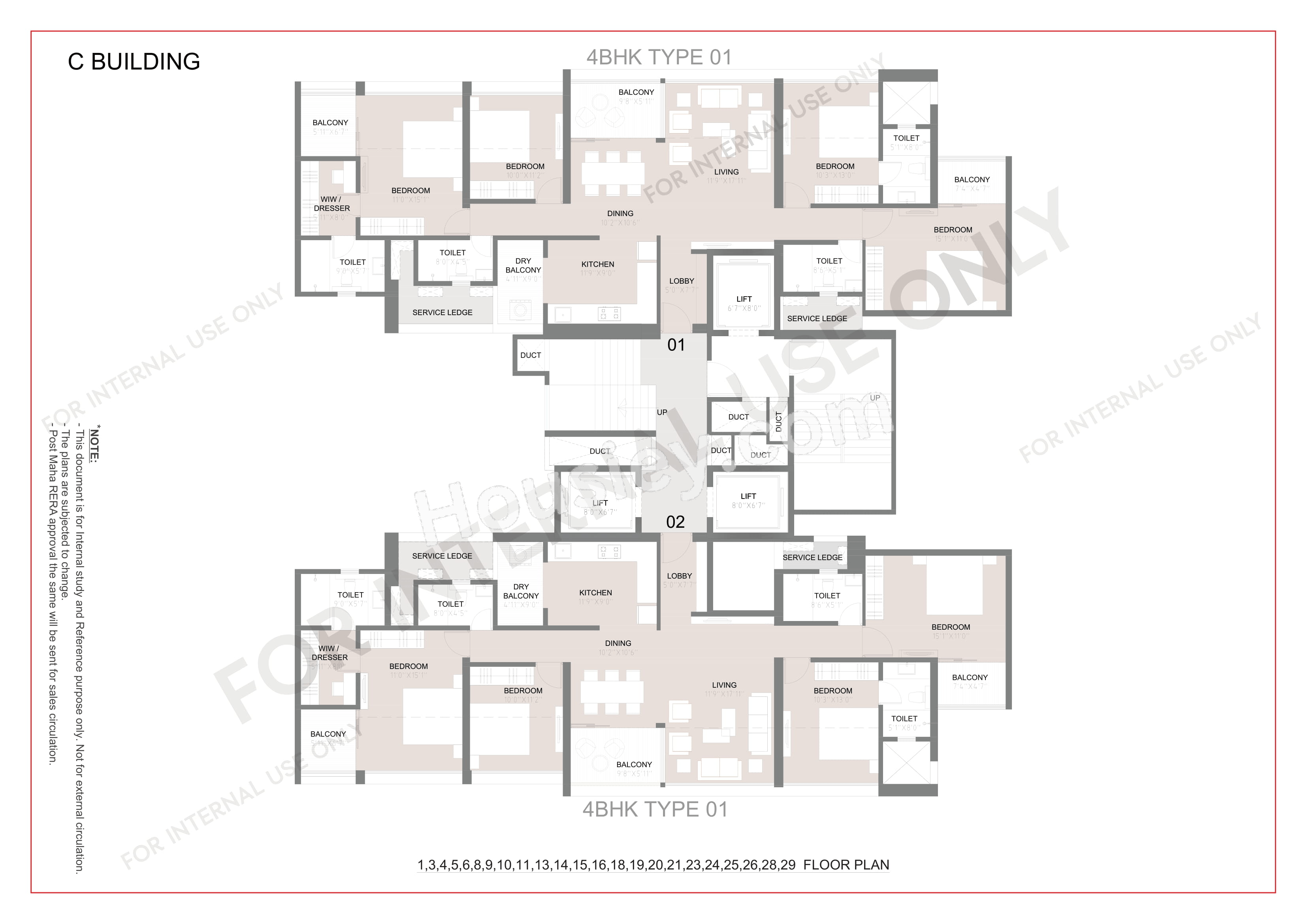 Tej Elevia Floor plan 5
