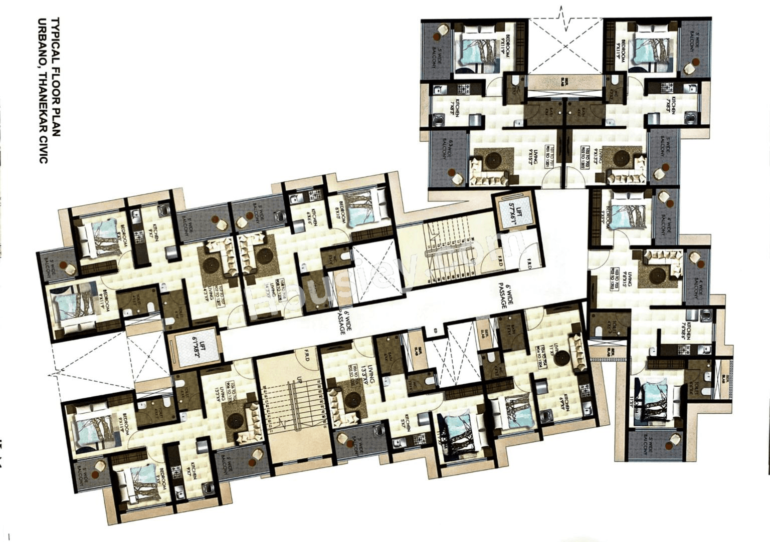 Thanekar Civic Floor plan 2