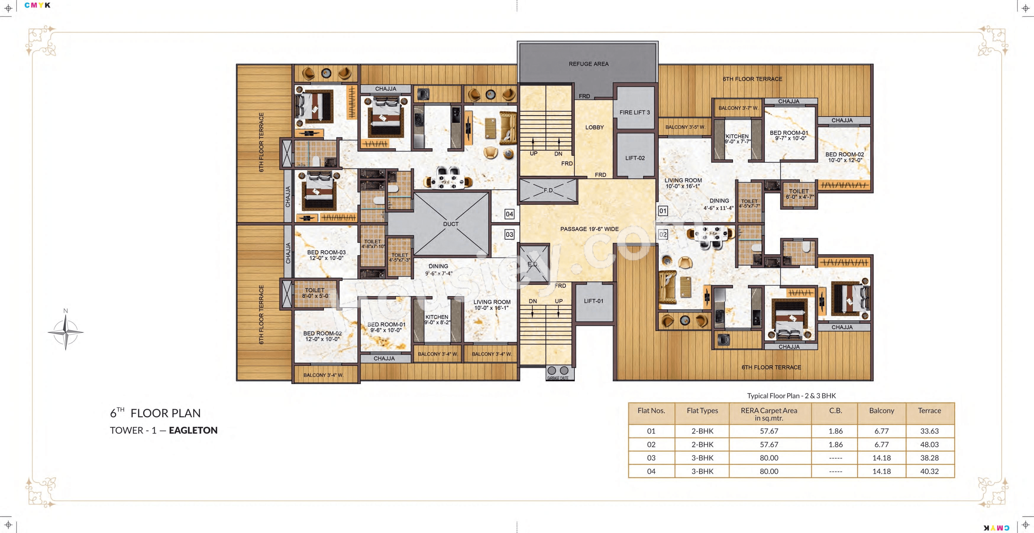 Tharwani Vedant Palacia Floor plan 8