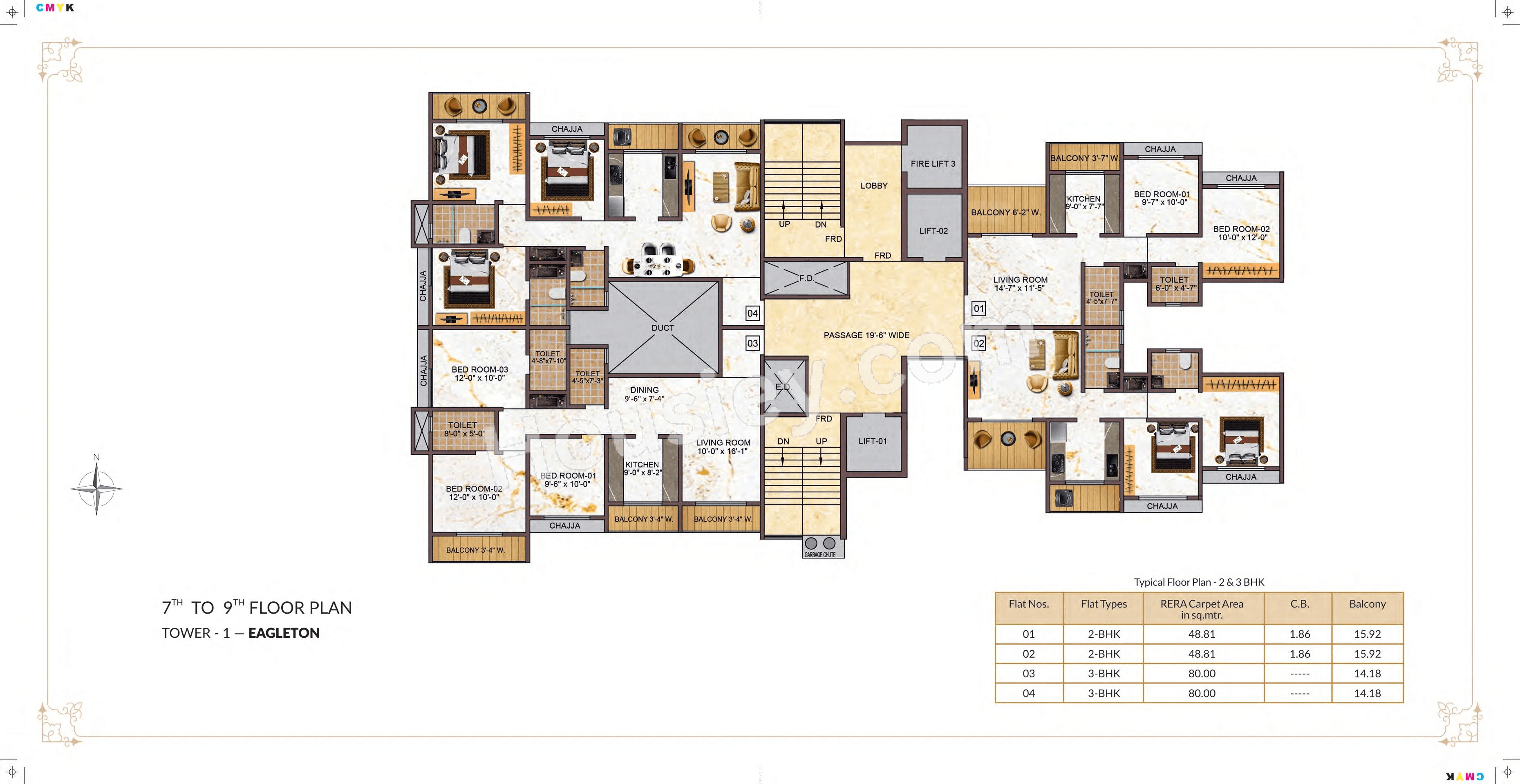 Tharwani Vedant Palacia Floor plan 9