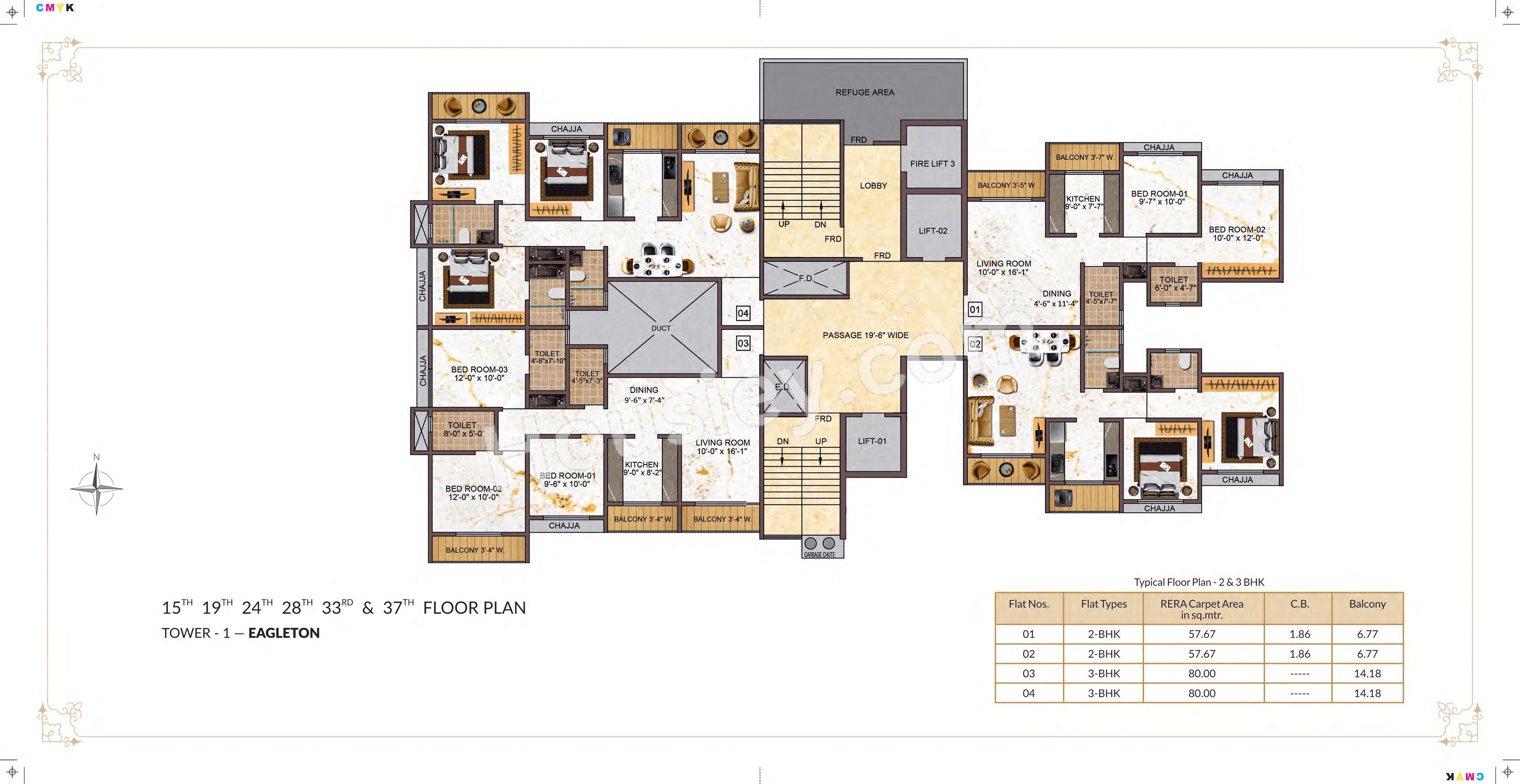 Tharwani Vedant Palacia Floor plan 11