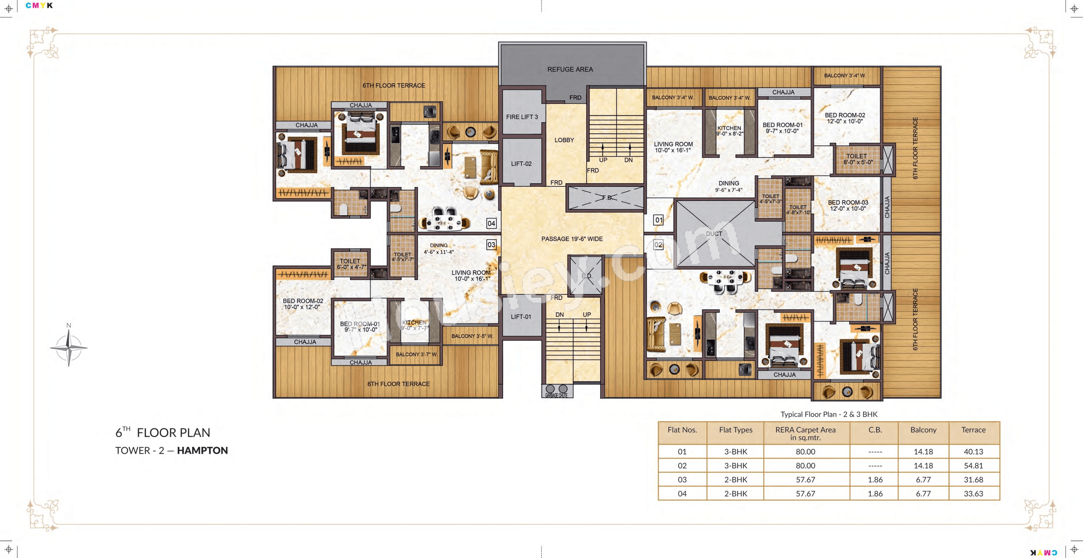 Tharwani Vedant Palacia Floor plan 13