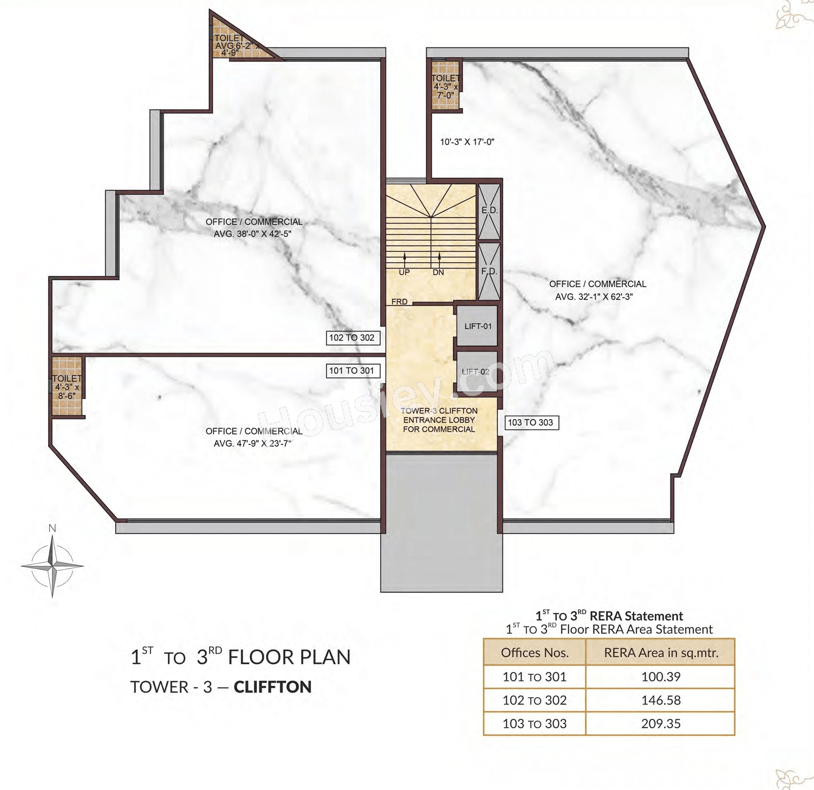 Tharwani Vedant Palacia Floor plan 18