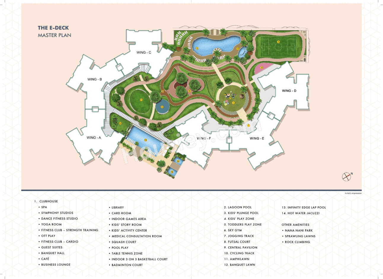 The Prestige City Bellanza Floor plan 1