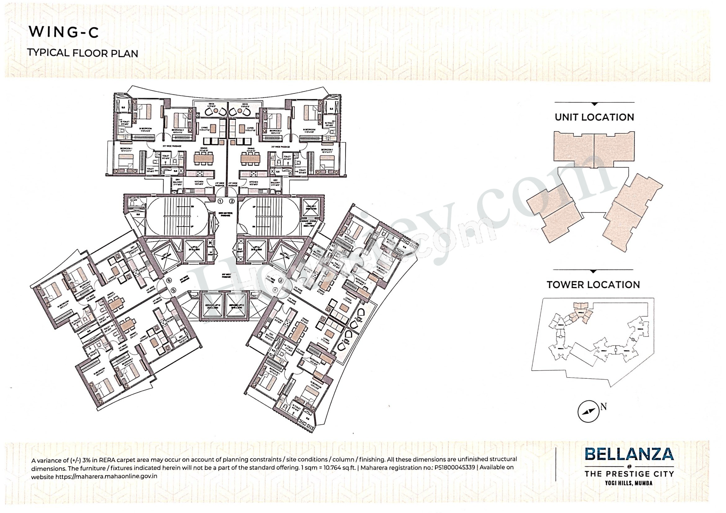 The Prestige City Bellanza Floor plan 2