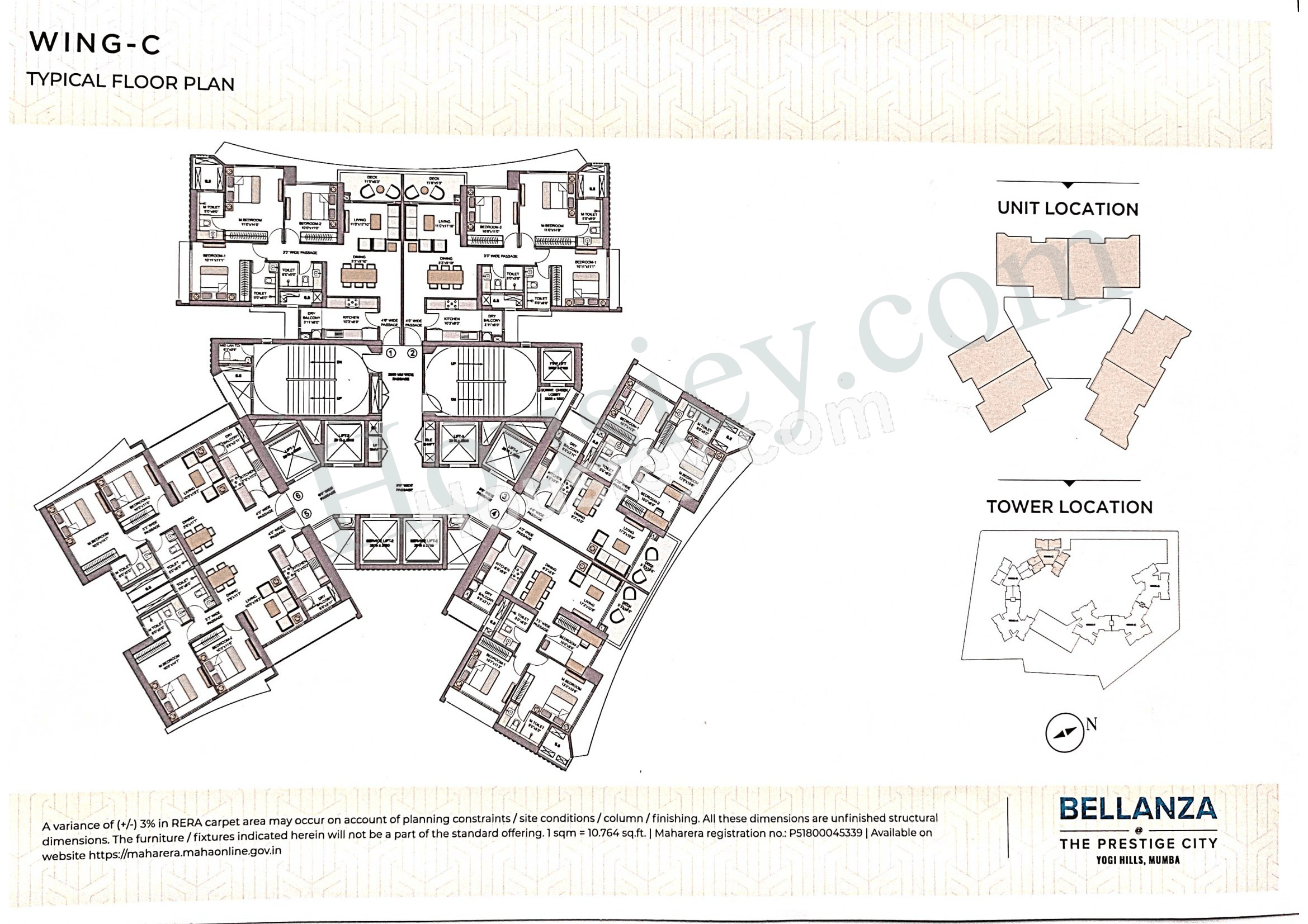 The Prestige City Bellanza Floor plan 3