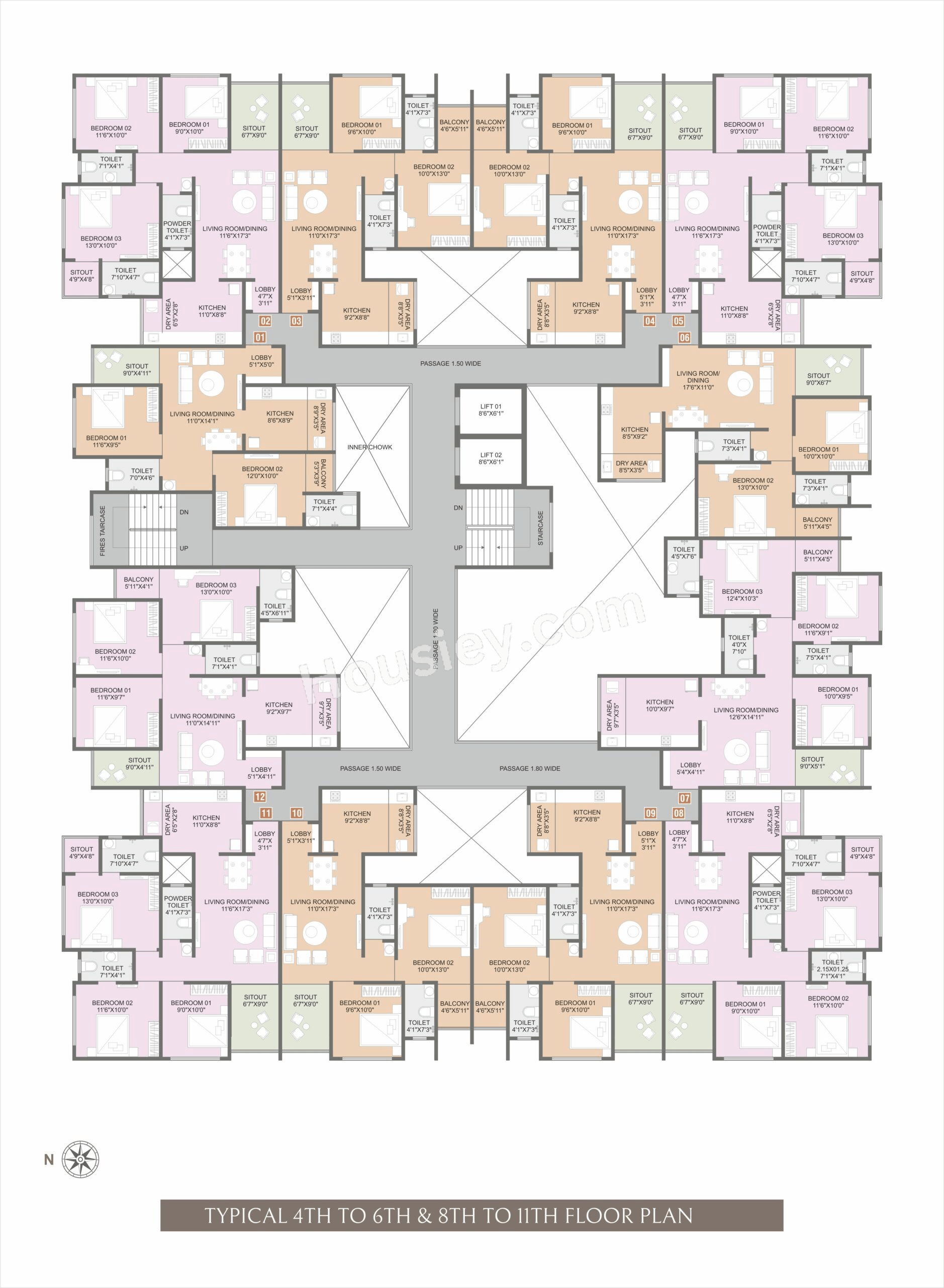 The Shashwat Floor plan 3