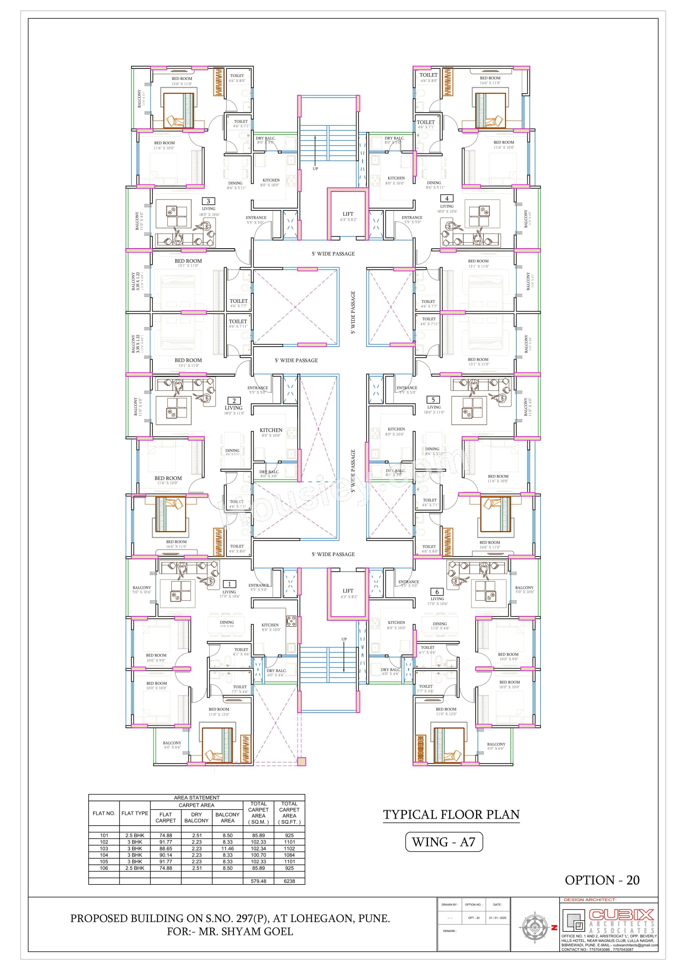Triaa Nesterra Floor plan 1