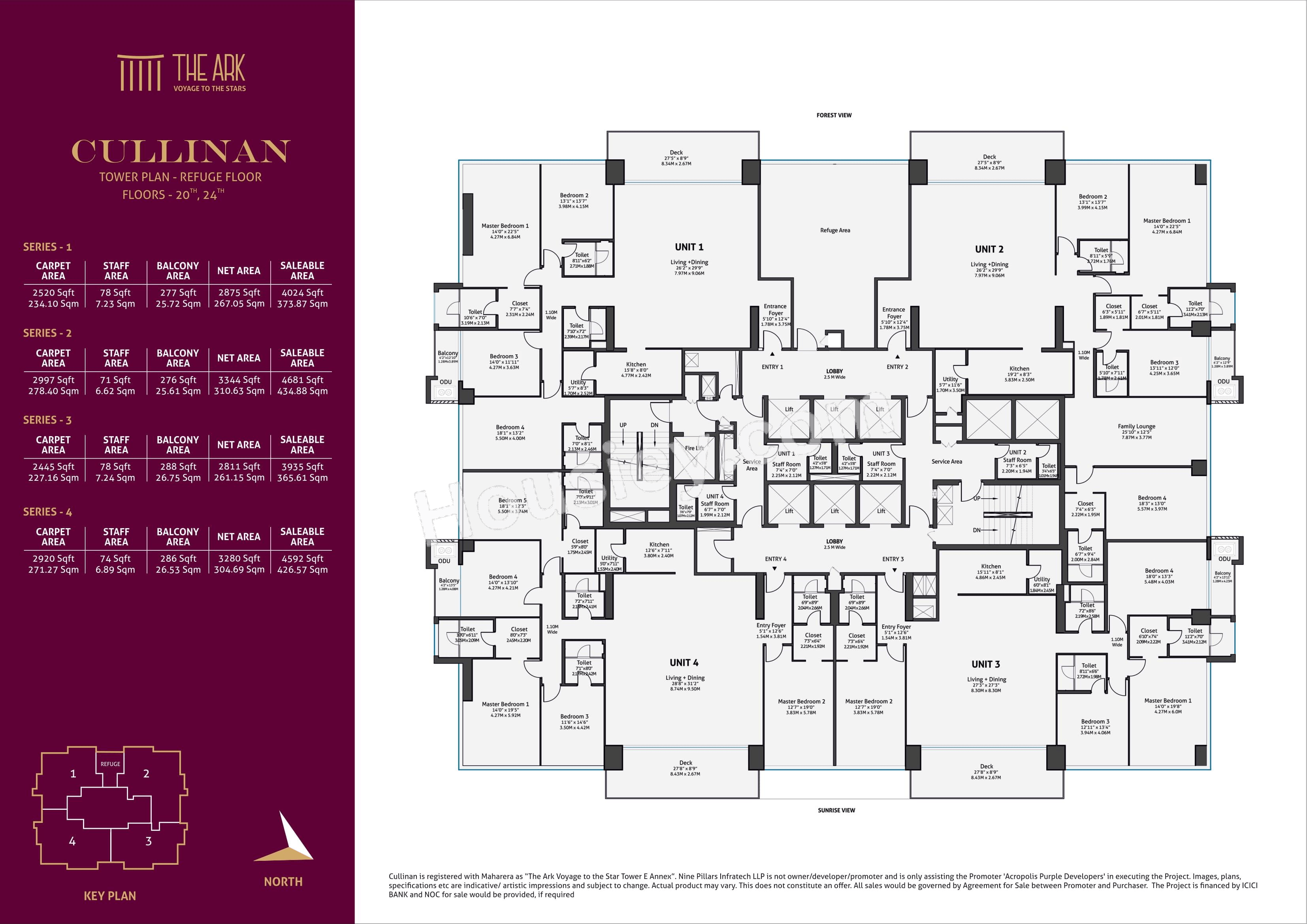 Tribeca The Ark Floor plan 4