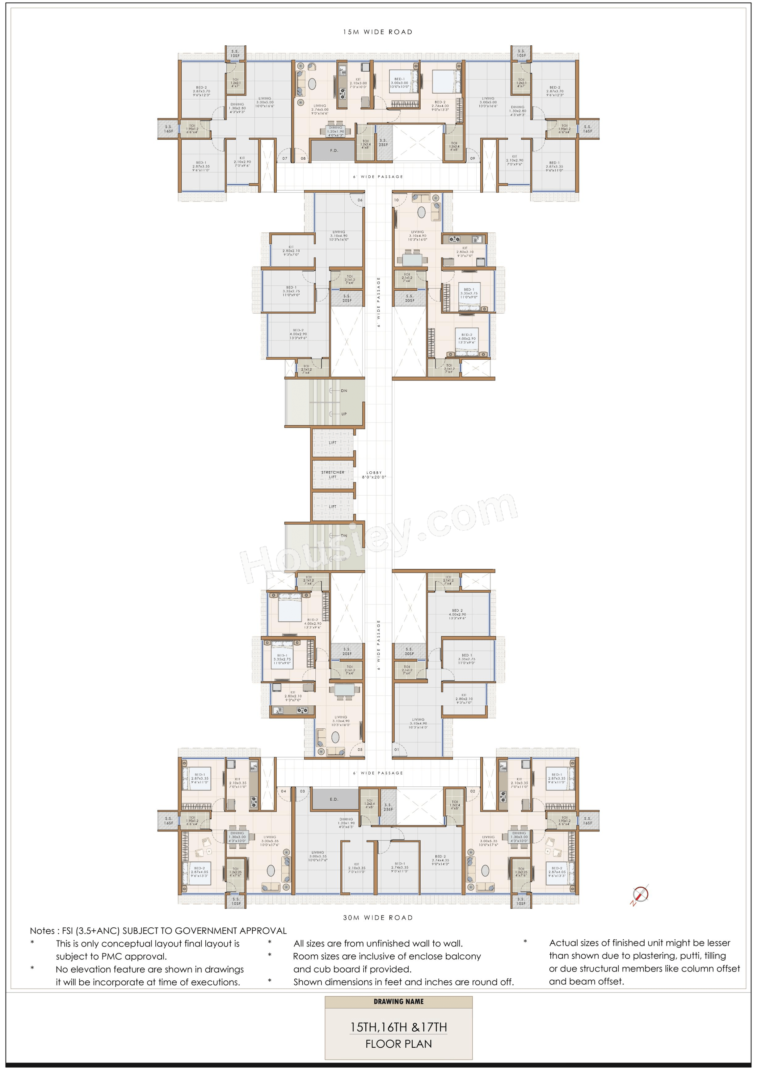 Tricity Bayview Floor plan 3