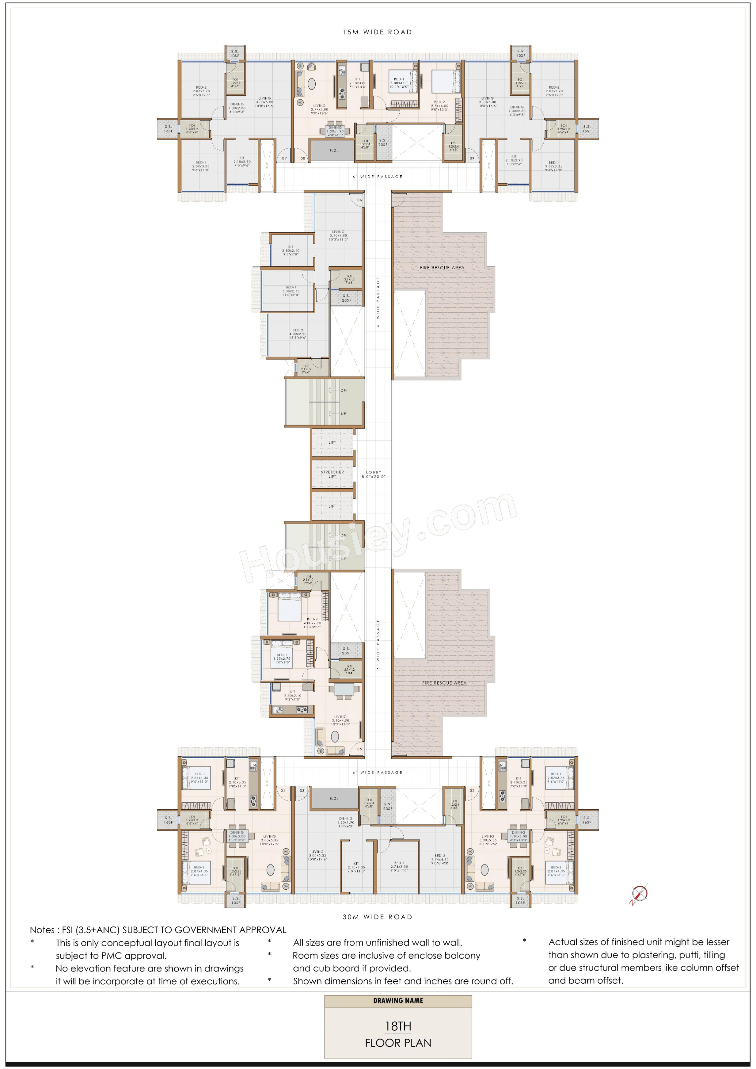Tricity Bayview Floor plan 6