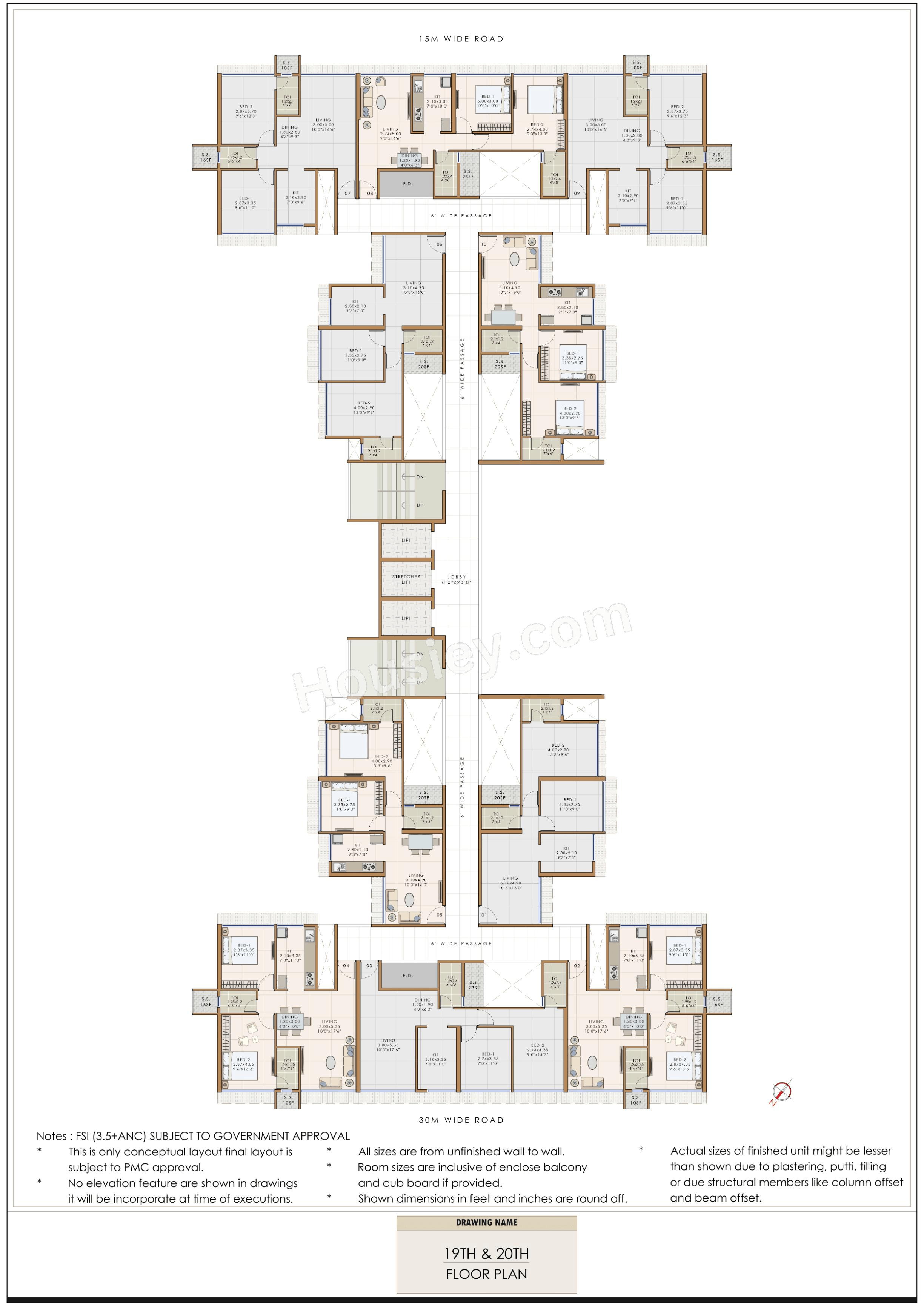 Tricity Bayview Floor plan 7