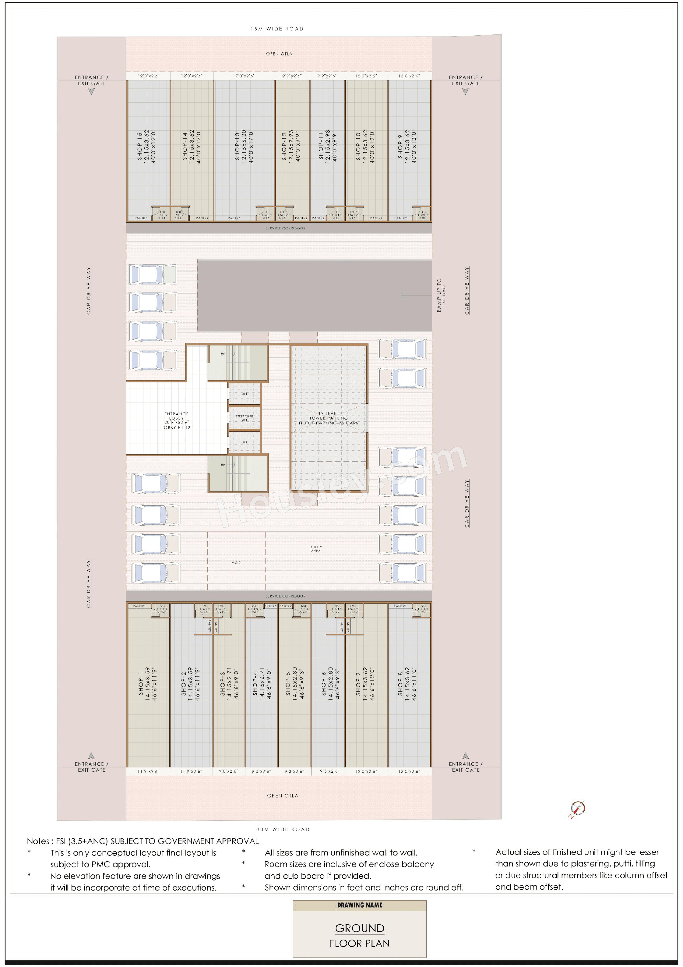 Tricity Bayview Floor plan 8