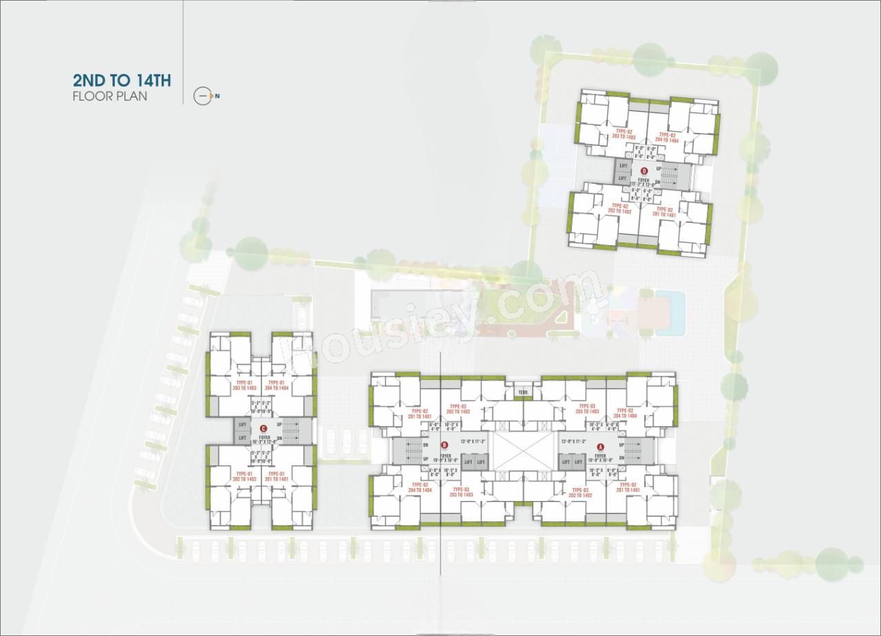 Tulsi Aura Floor plan 3
