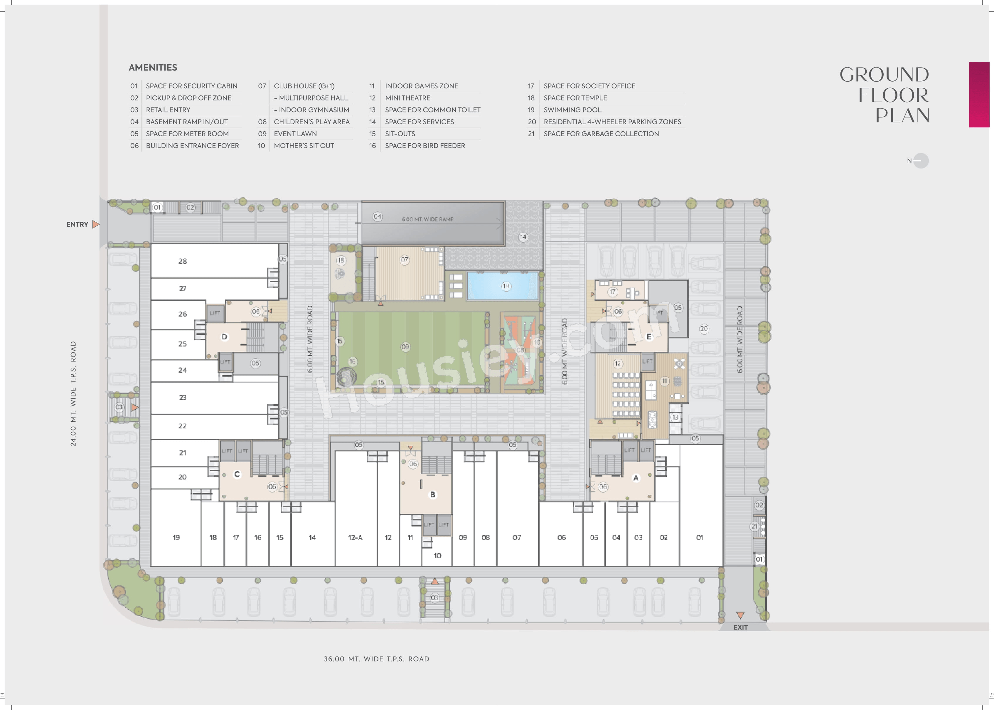 Turquoise Rosedale Master Plan