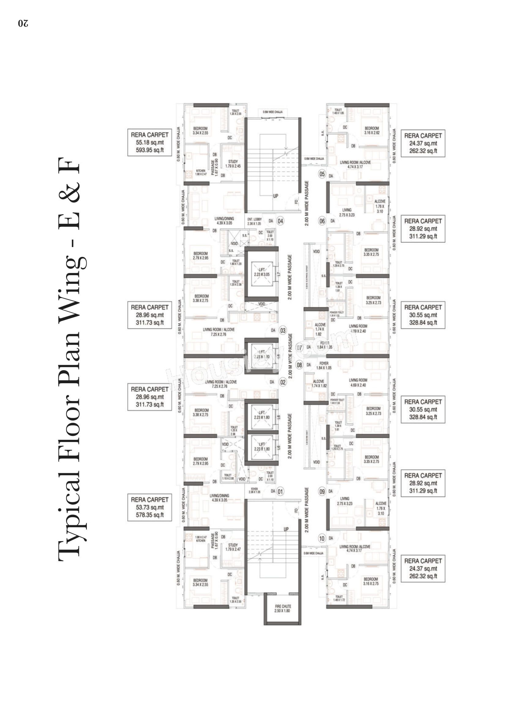 UK Luxecity Floor plan 1