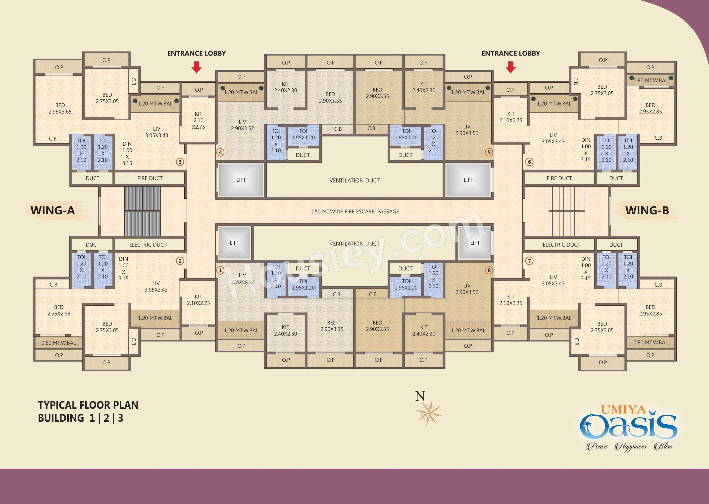 Umiya Oasis Floor Plan