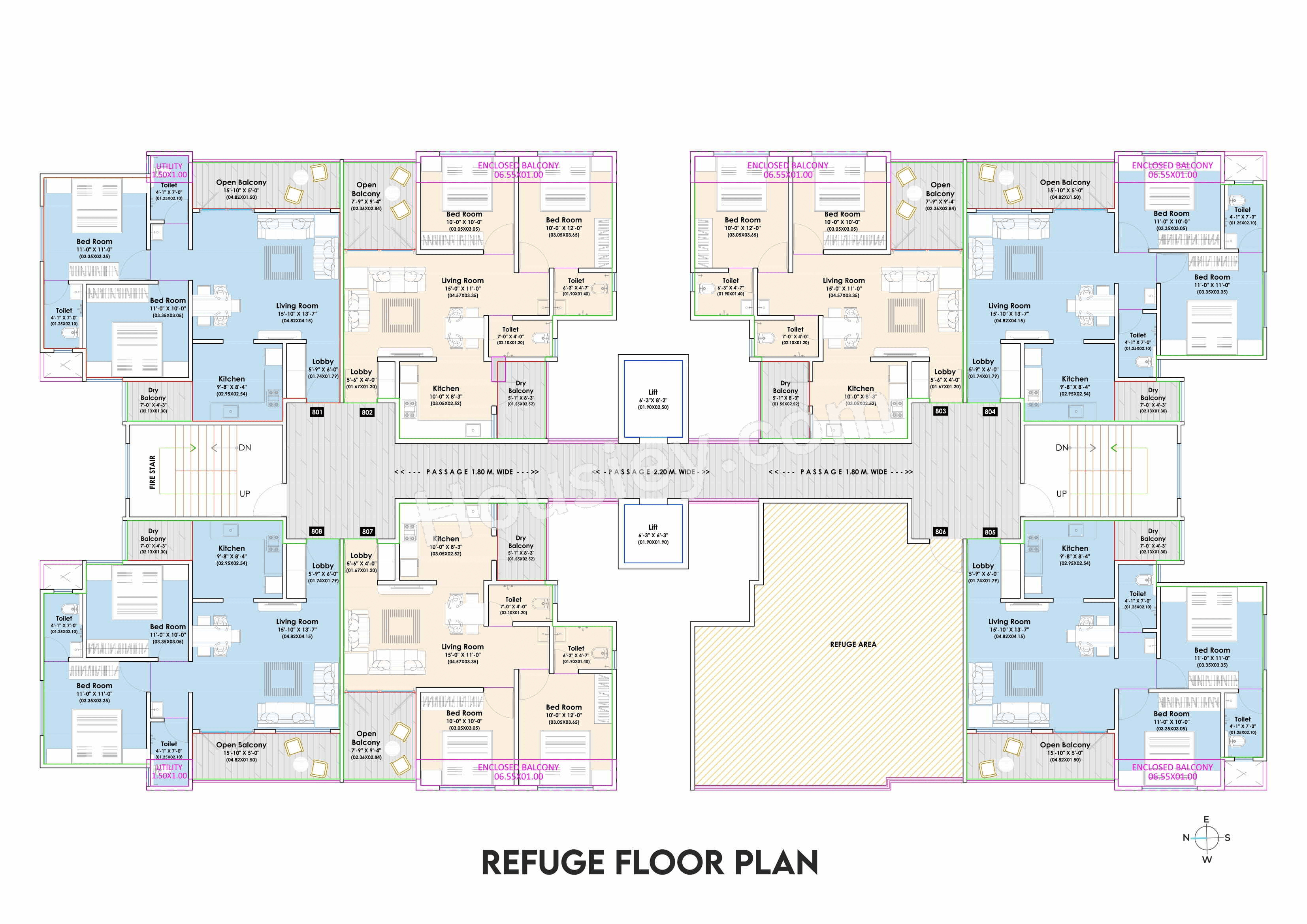 Unicorn Nisarg Belrose Floor plan 1