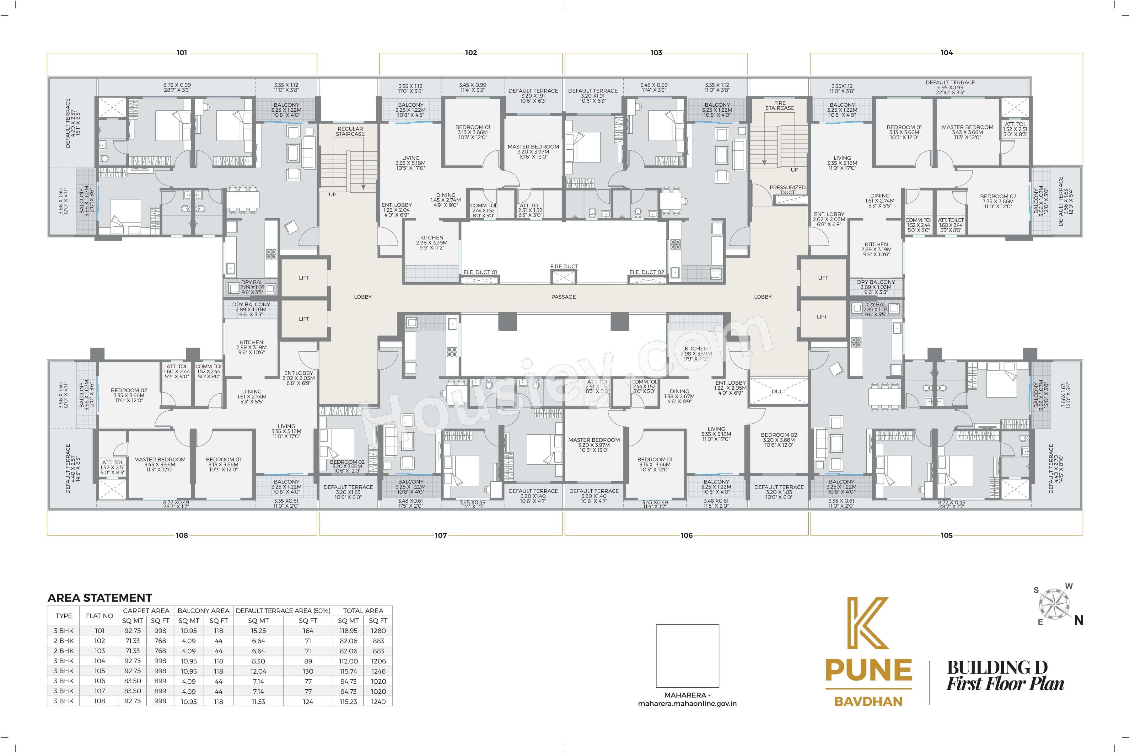Unique K Pune Floor plan 11