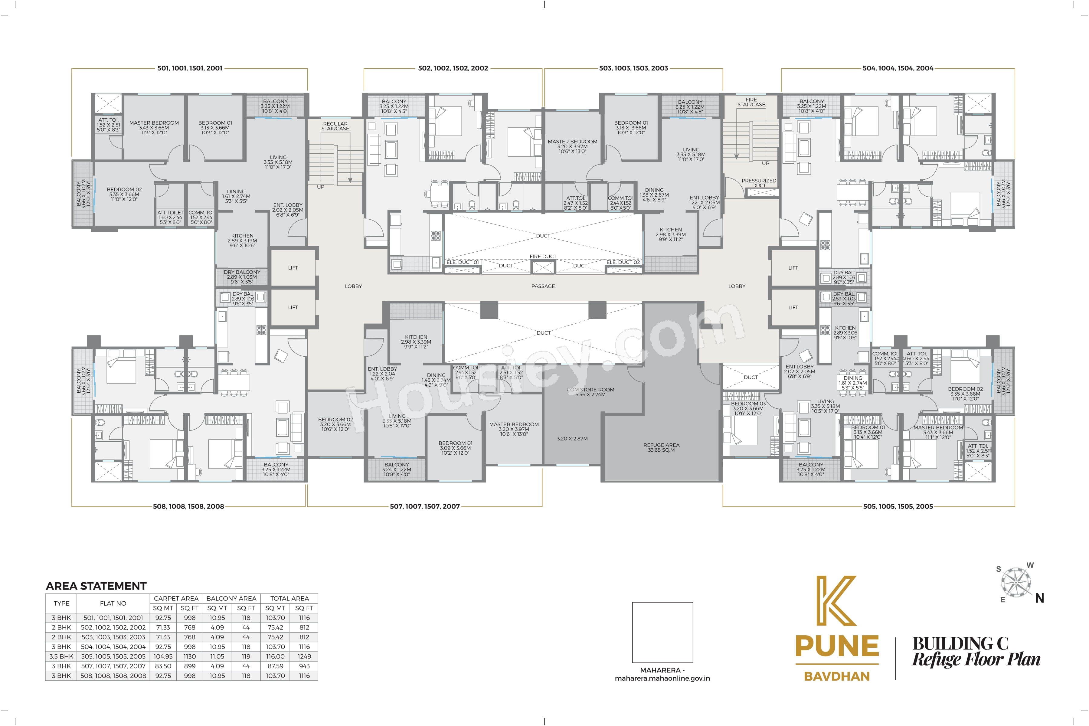 Unique K Pune Floor plan 12