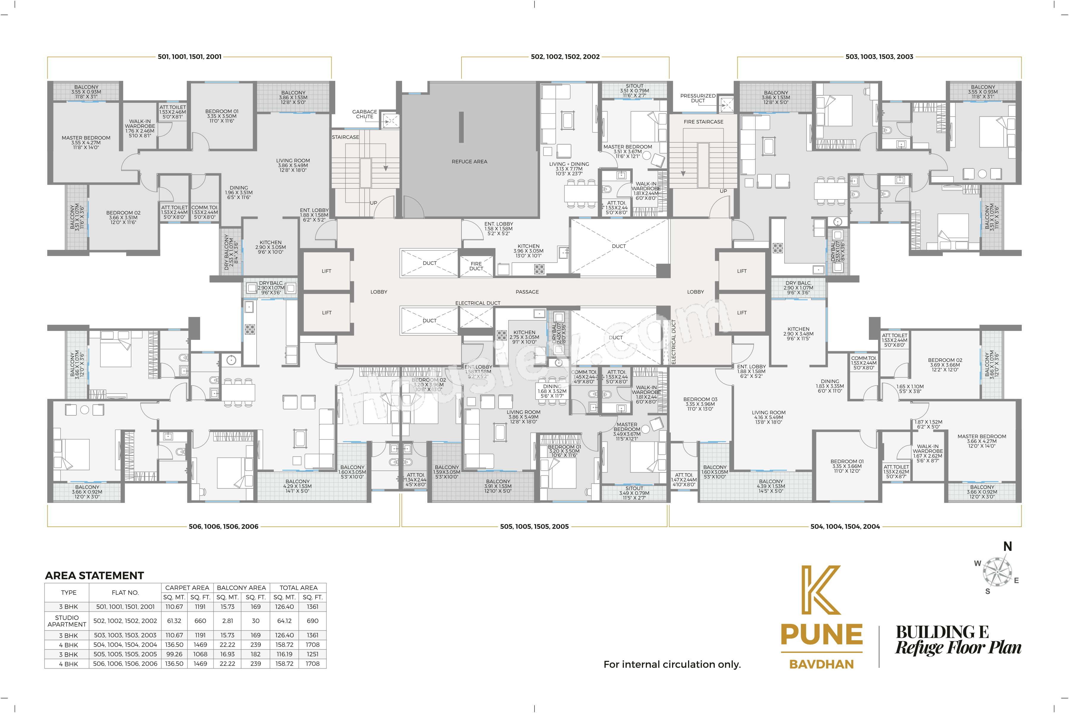 Unique K Pune Floor plan 15