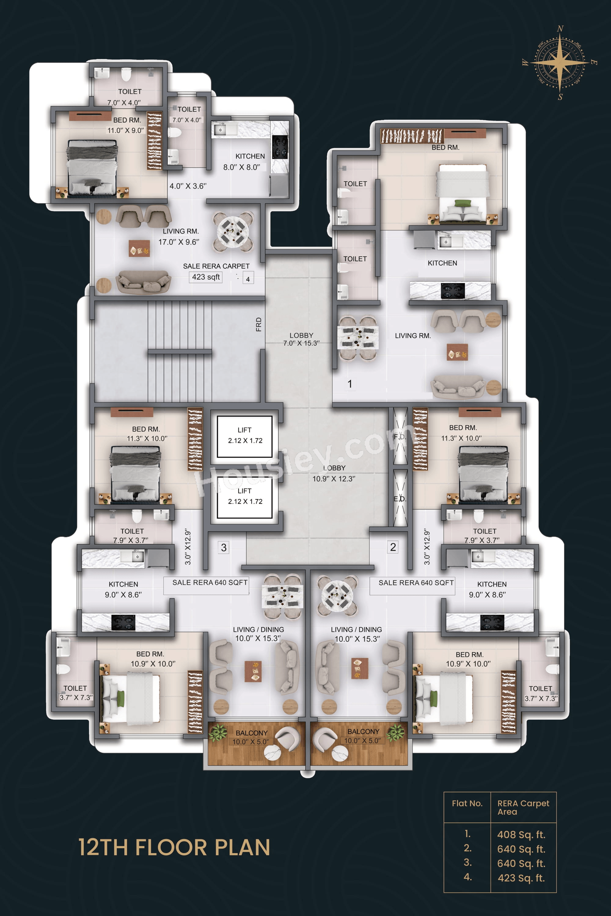 Urjha Liberty Heights Floor plan 5