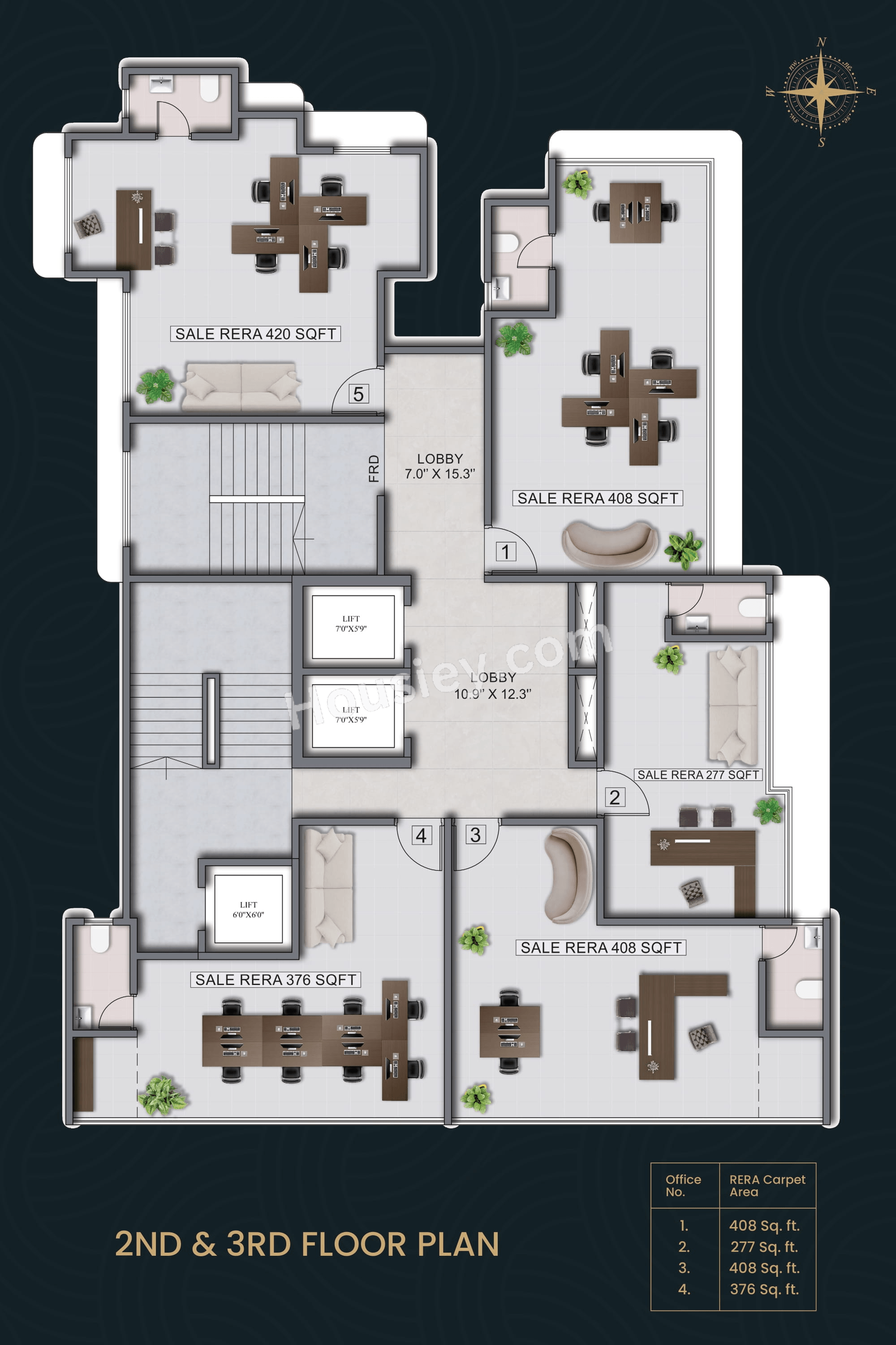Urjha Liberty Heights Floor plan 6