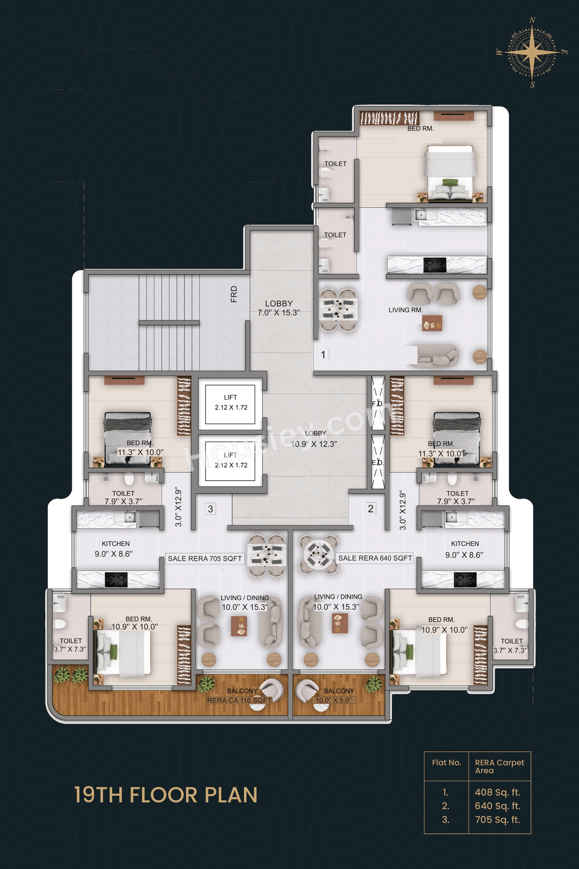 Urjha Liberty Heights Floor plan 7
