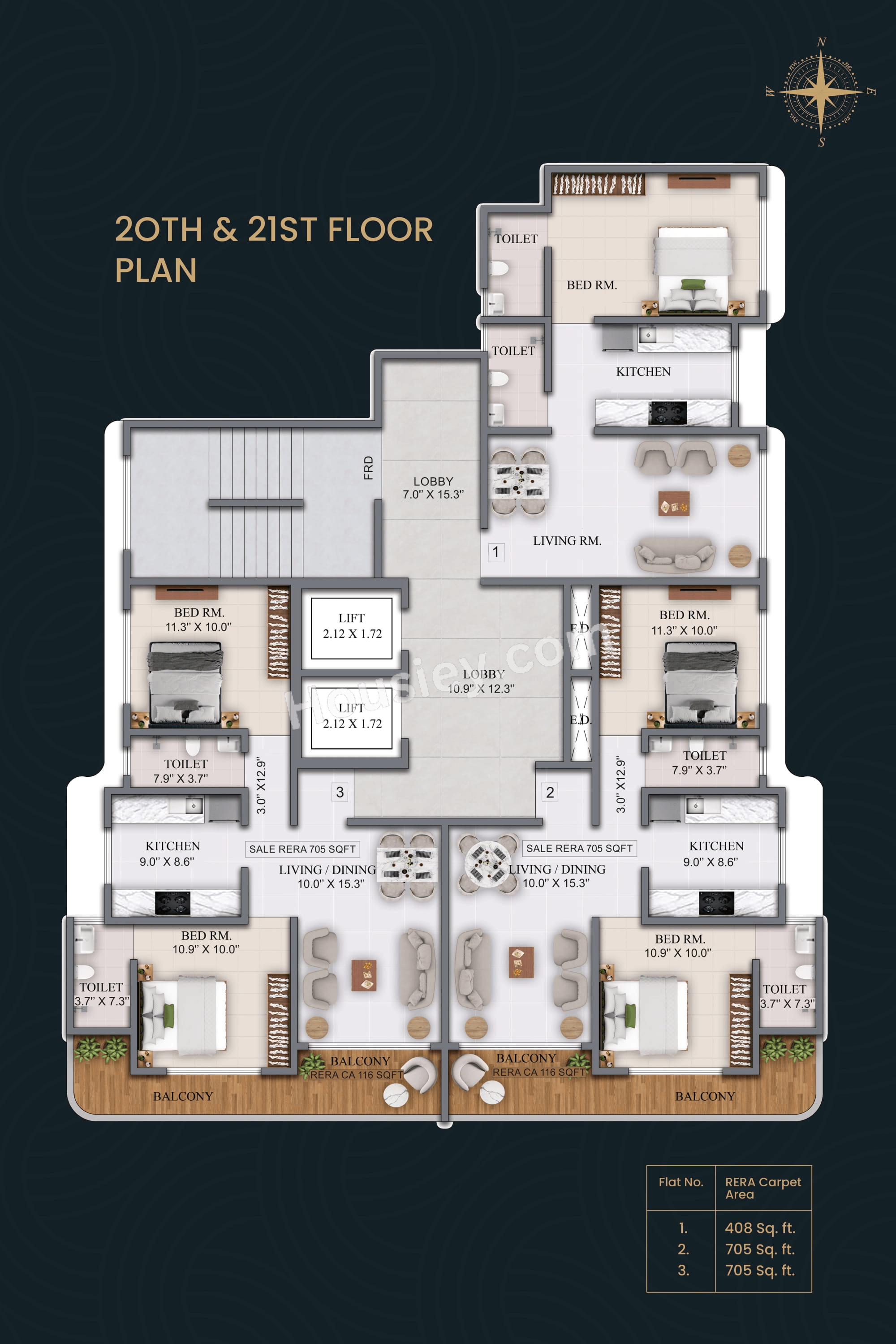 Urjha Liberty Heights Floor plan 8