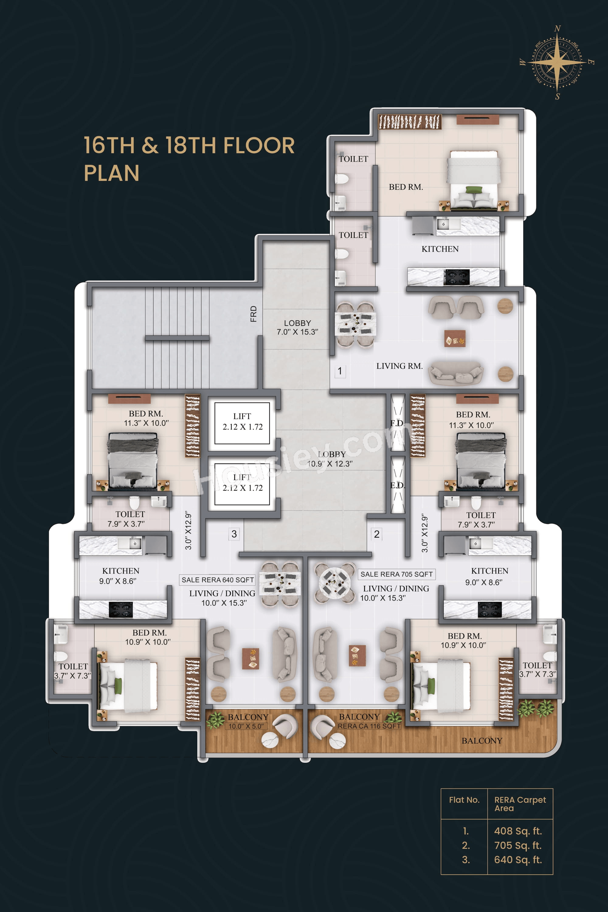 Urjha Liberty Heights Floor plan 9