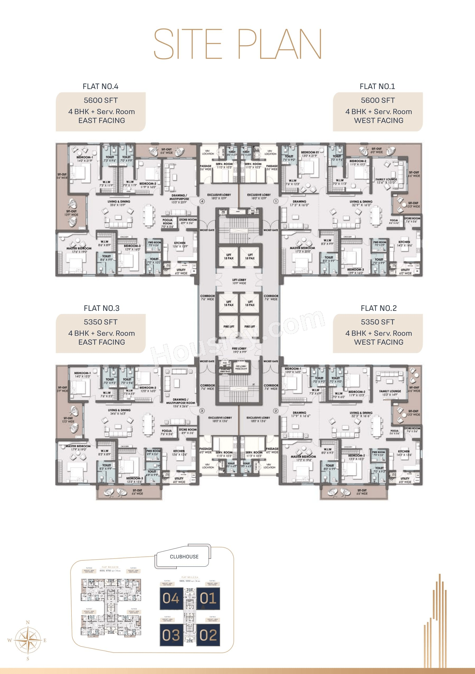 Vamsiram Newmark Floor plan 1