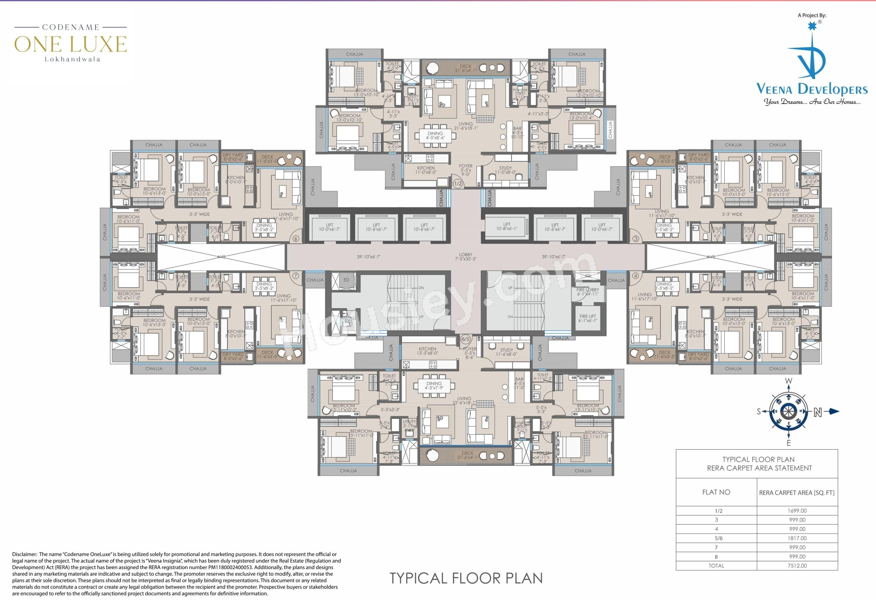 Veena One Luxe Master Plan