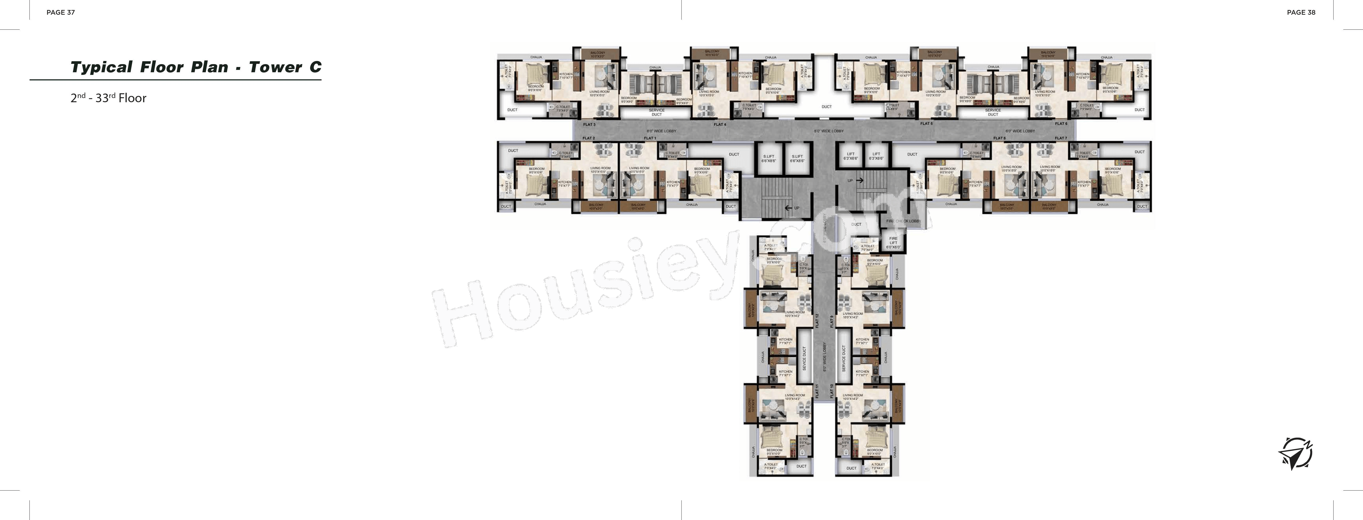 Venus Skky City Floor plan 1