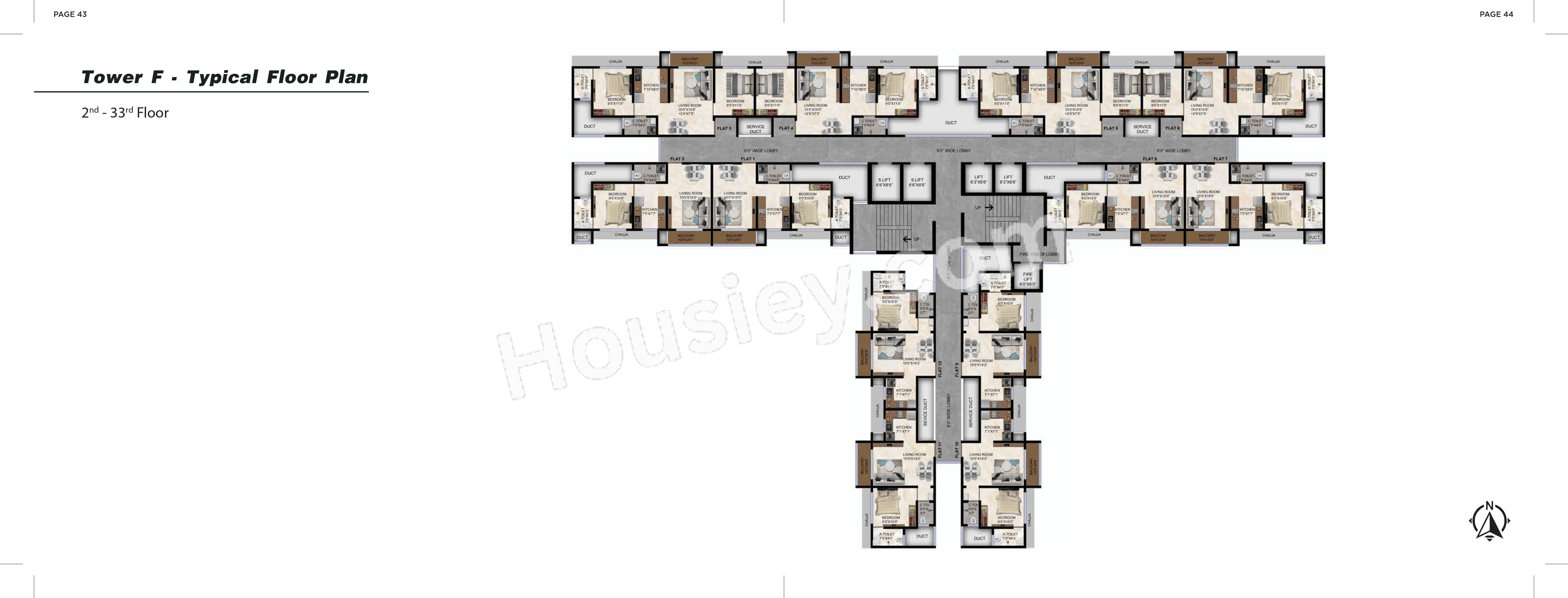 Venus Skky City Floor plan 2