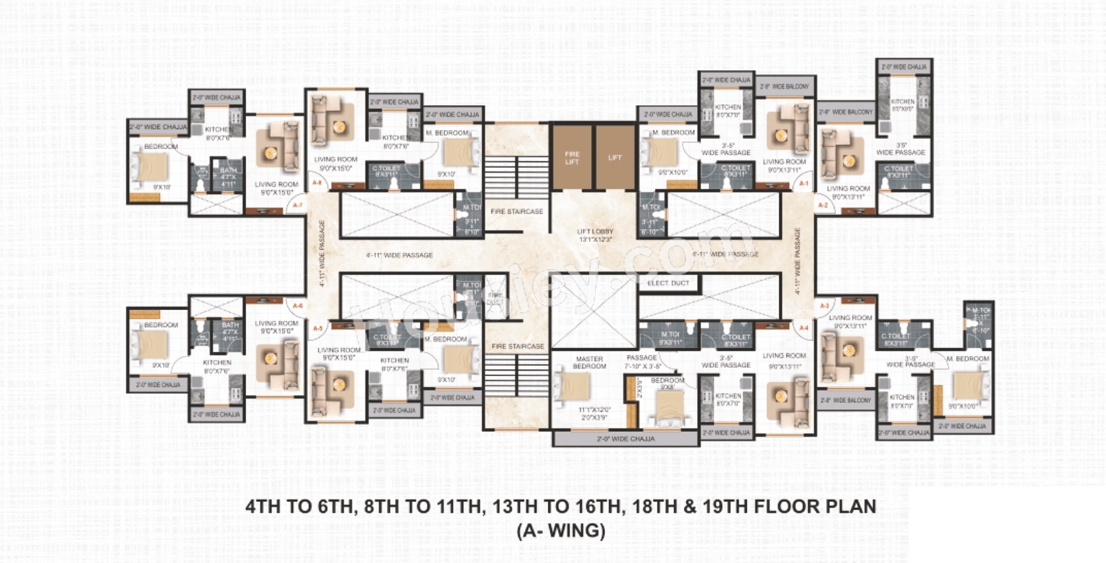 Vidhi Impression Floor plan 1