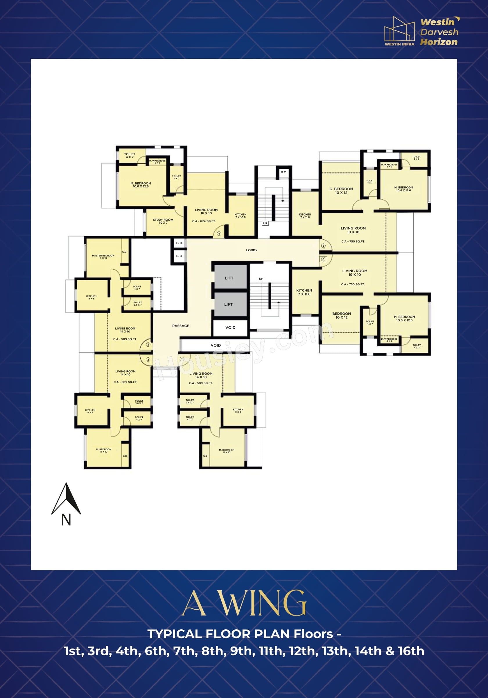 Westin Darvesh Horizon Floor plan 5